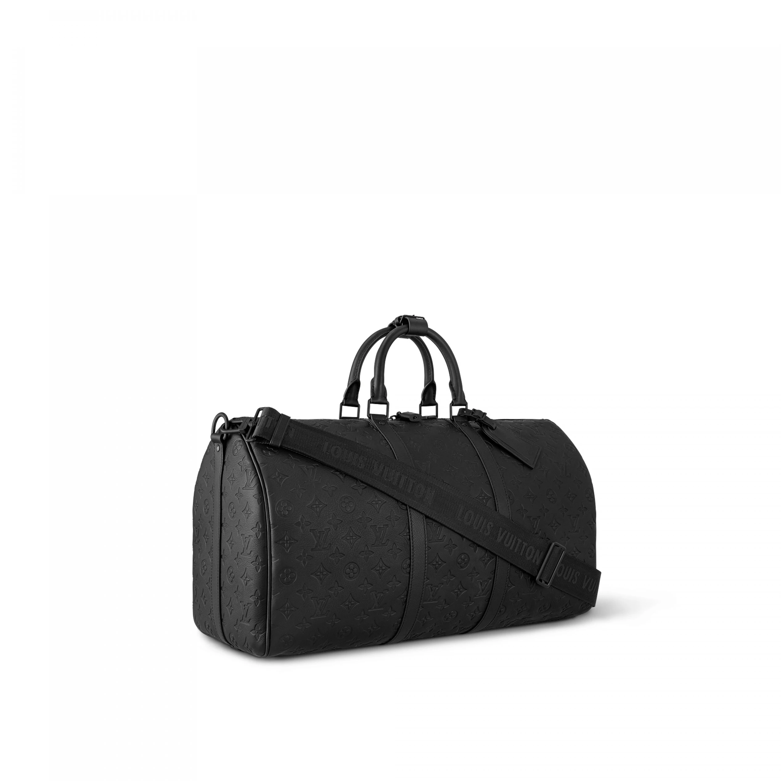 Replica bags Louis Vuitton M44810 Keepall Bandoulière 50 Black