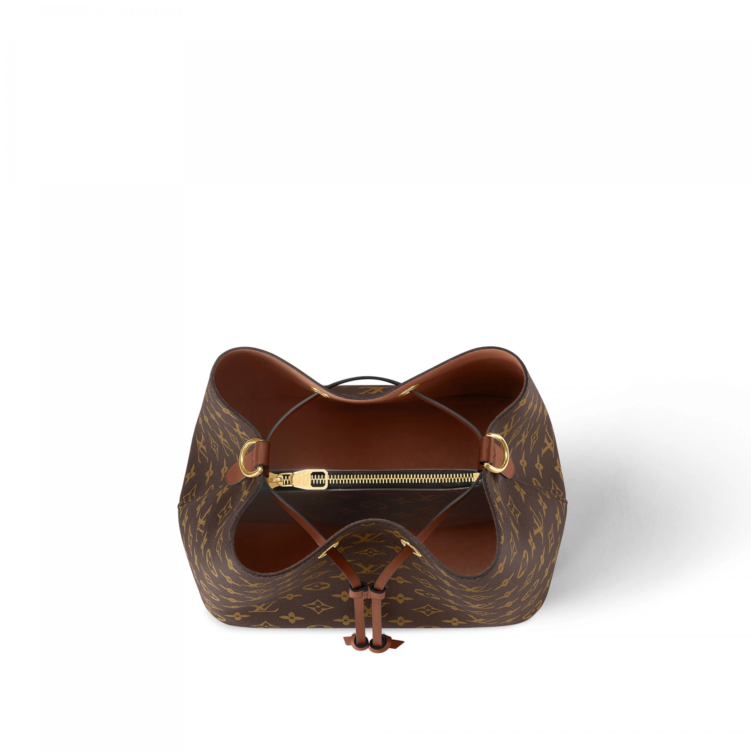Top lv Louis Vuitton M44887 Caramel Brown Monogram NéoNoé MM