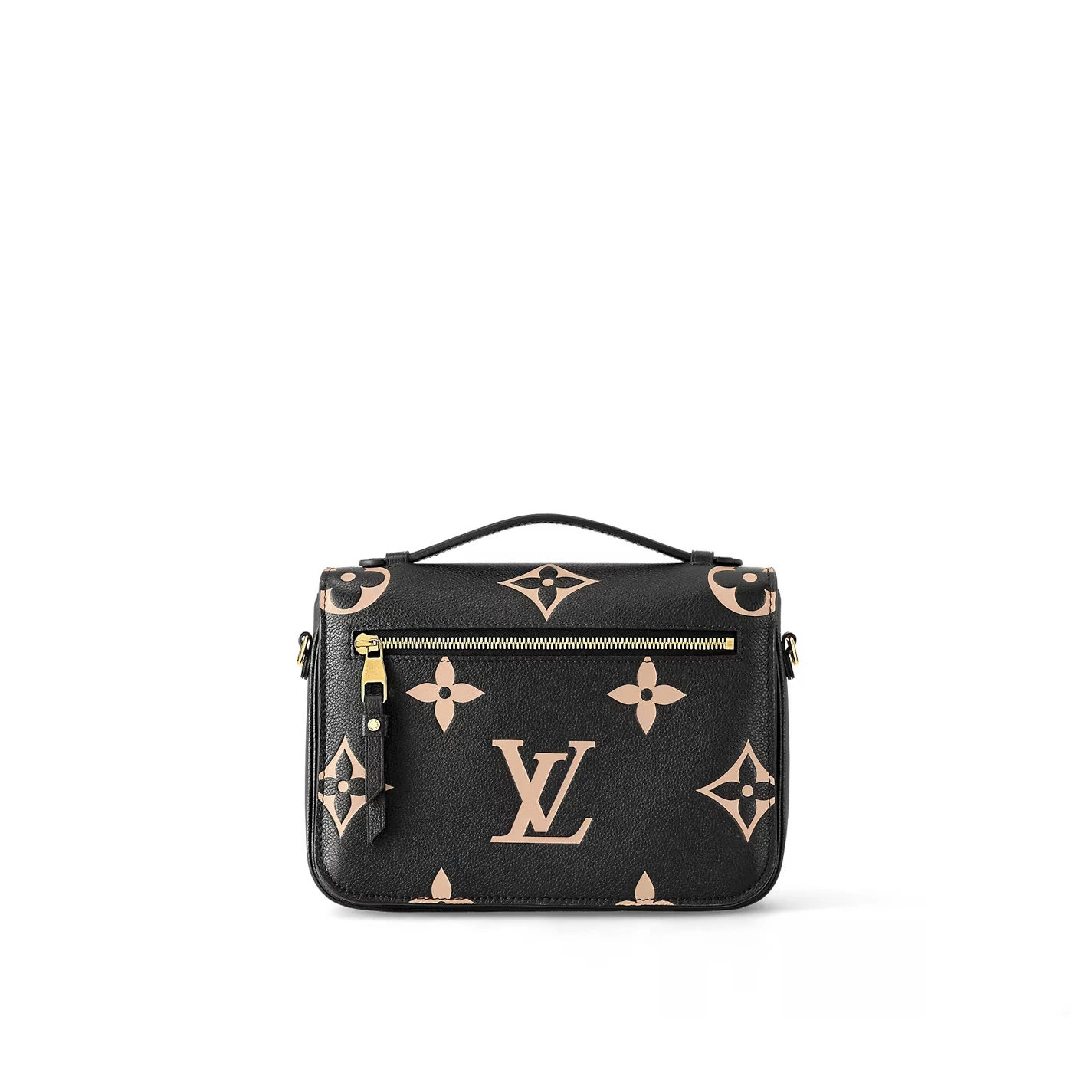 Mythick ru Louis Vuitton M45773 Pochette Métis Black Beige