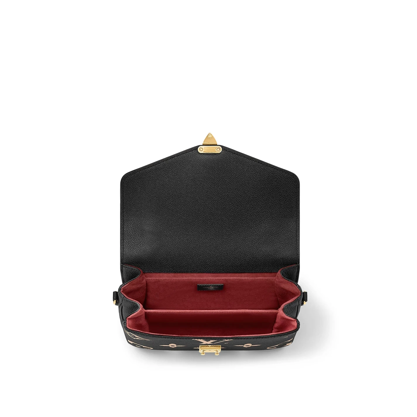 Mythick ru Louis Vuitton M45773 Pochette Métis Black Beige
