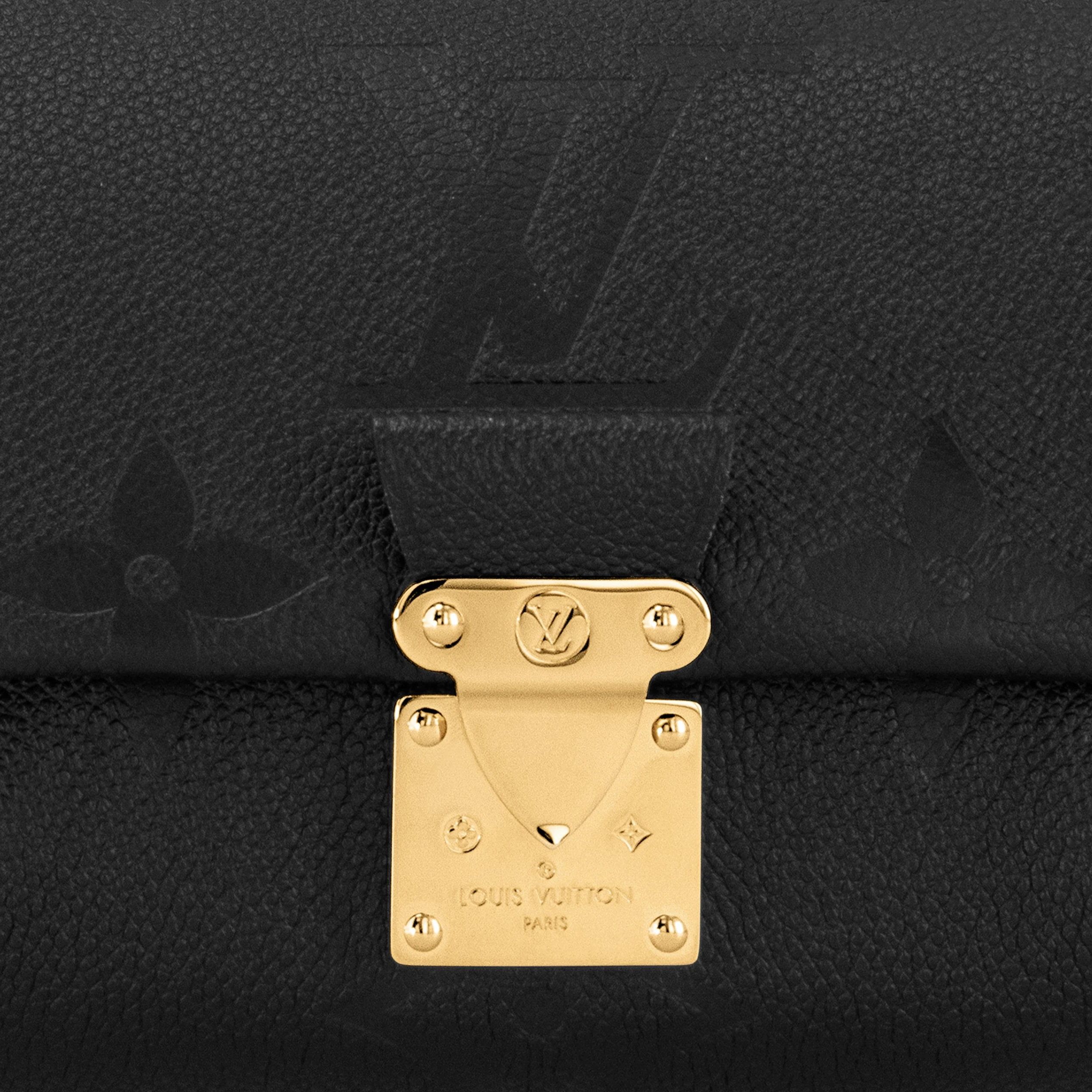 Mythick Louis Vuitton M45813 Favorite Monogram Empreinte Leather Black