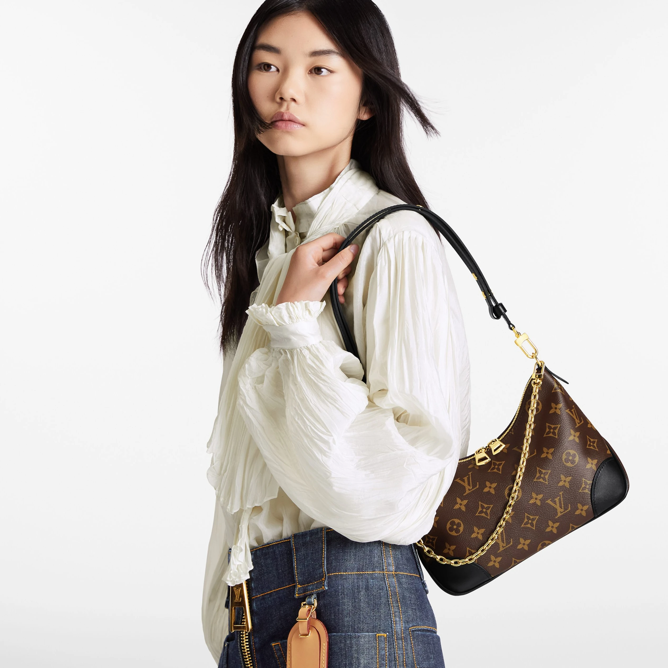 Replica bags Louis Vuitton M45831 Boulogne Black