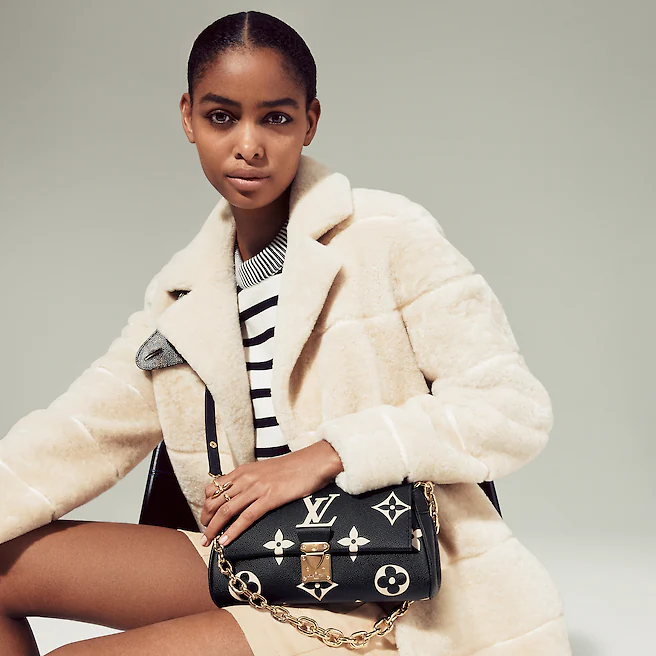 Louis vuitton locations Louis Vuitton M45859 Favorite Black   Beige