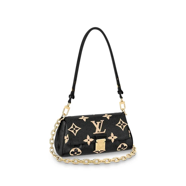Louis Vuitton M45859 Favorite Black   Beige