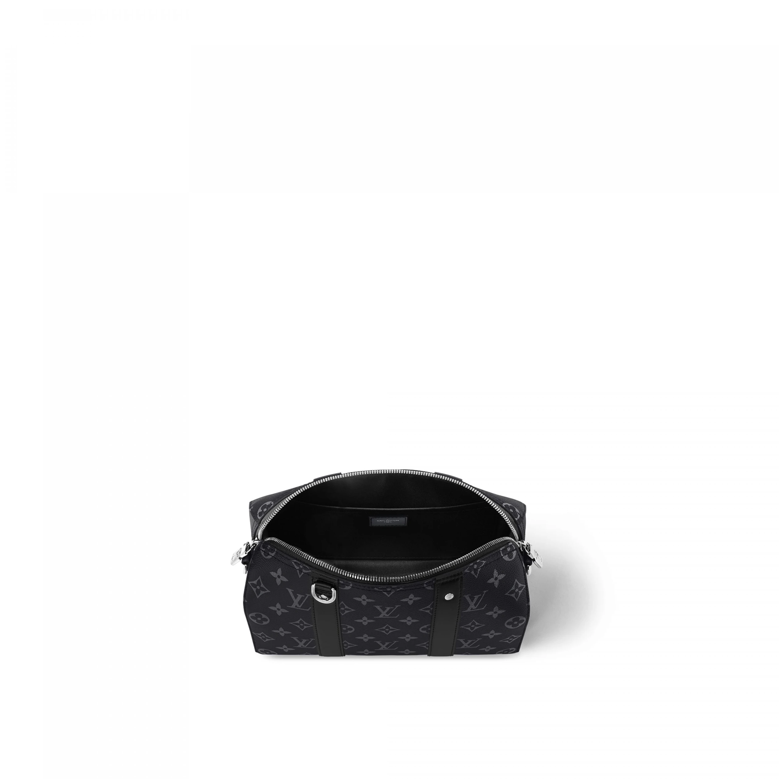 Top lv Louis Vuitton M45936 Monogram Eclipse City Keepall