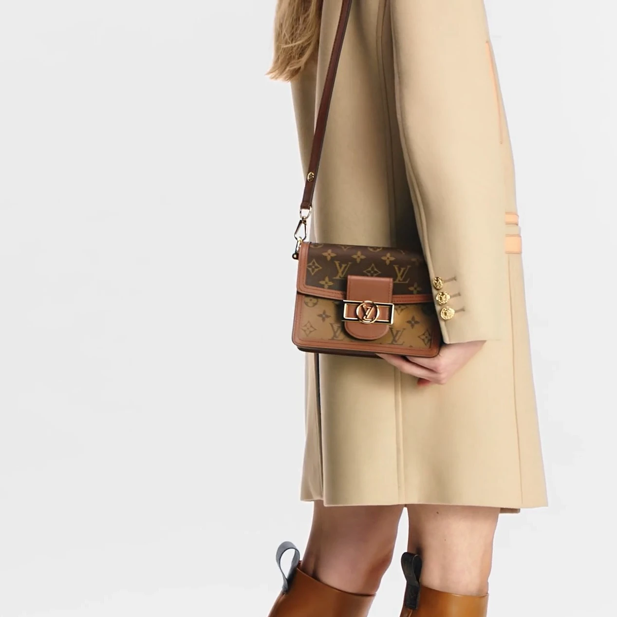 Top lv Louis Vuitton M45959 Mini Dauphine Monogram