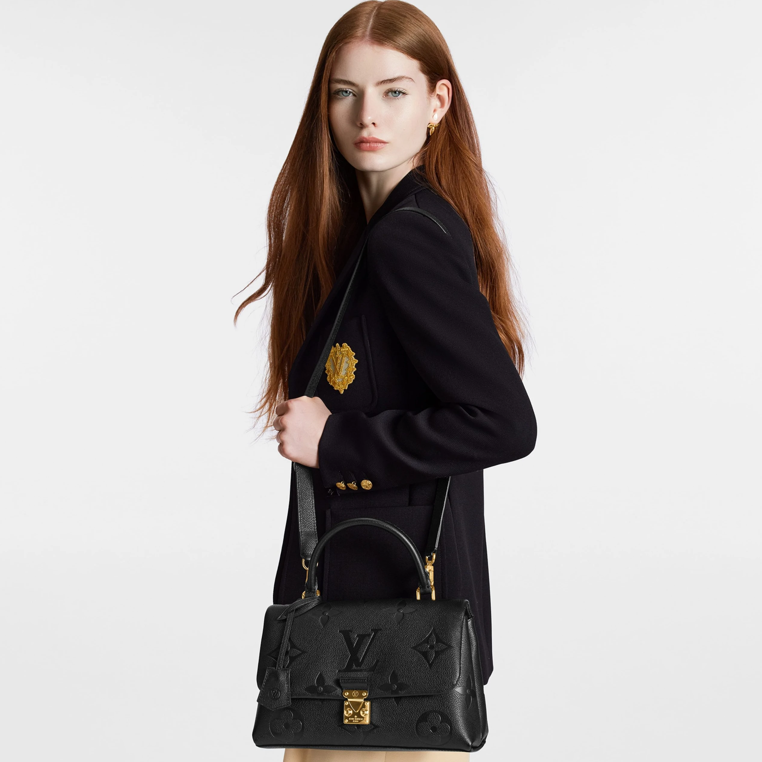 Louis vuitton locations Louis Vuitton M45976 Madeleine MM Black