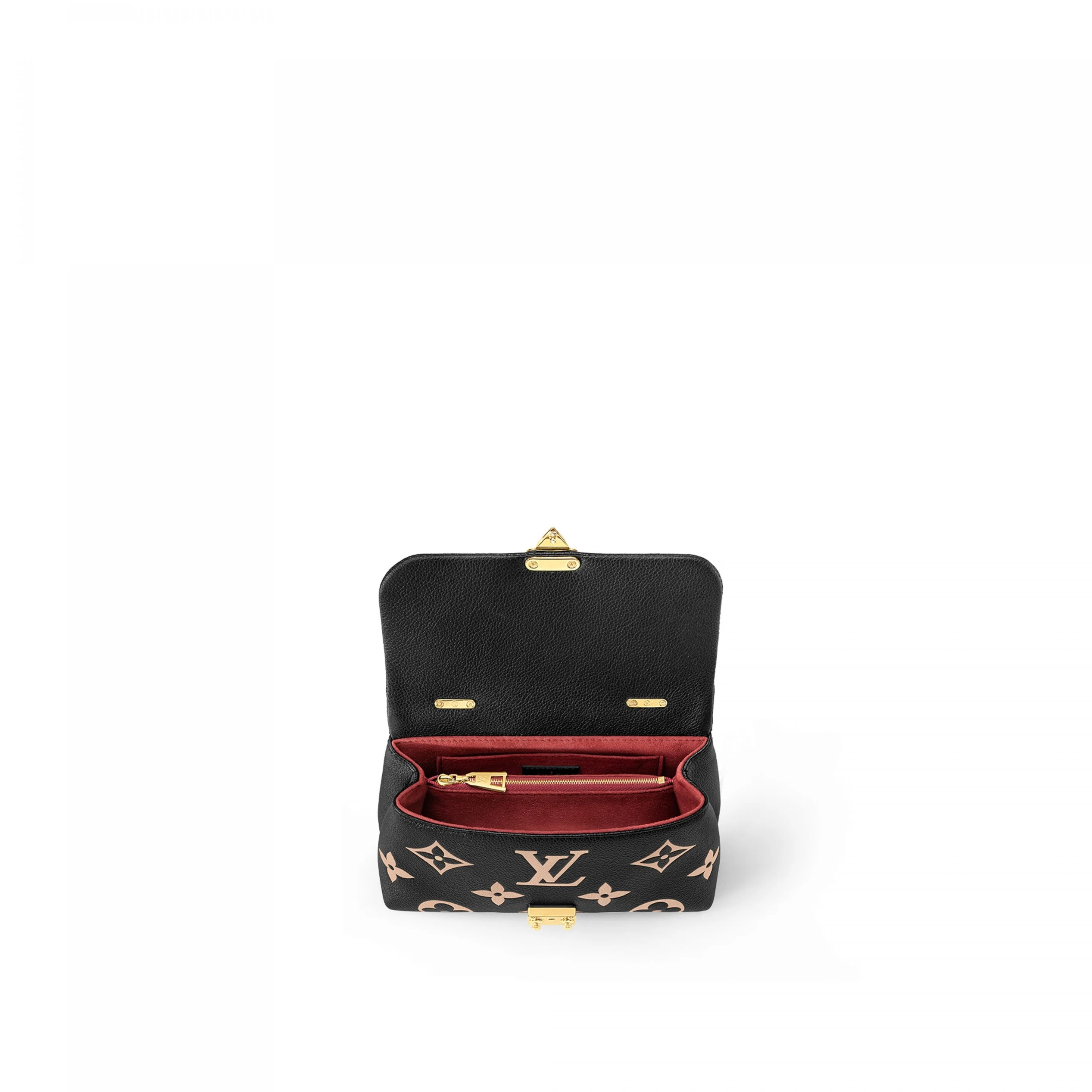 Lv belts replica Louis Vuitton M45978 Madeleine BB Black   Beige