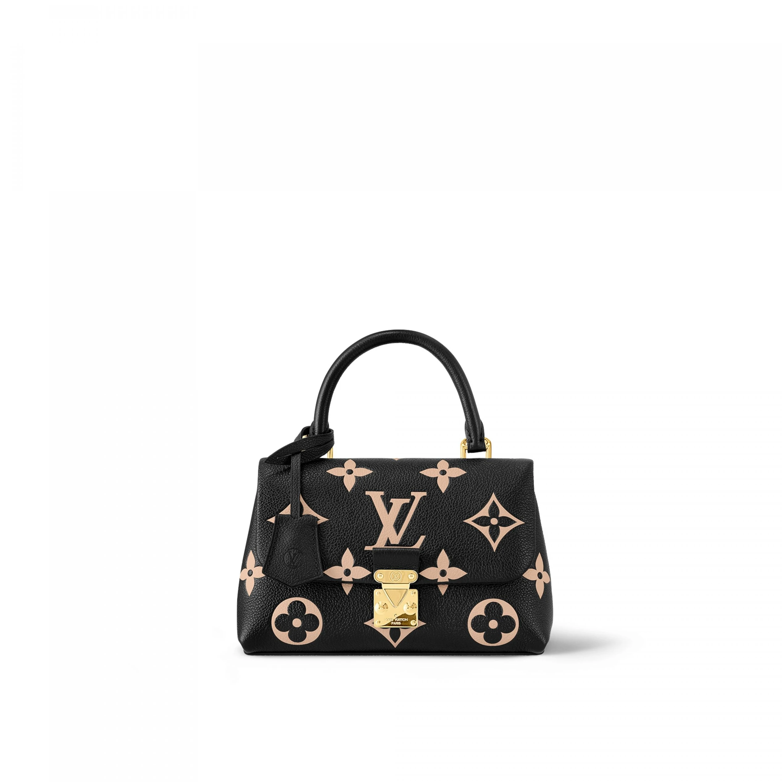 Louis Vuitton M45978 Madeleine BB Black   Beige