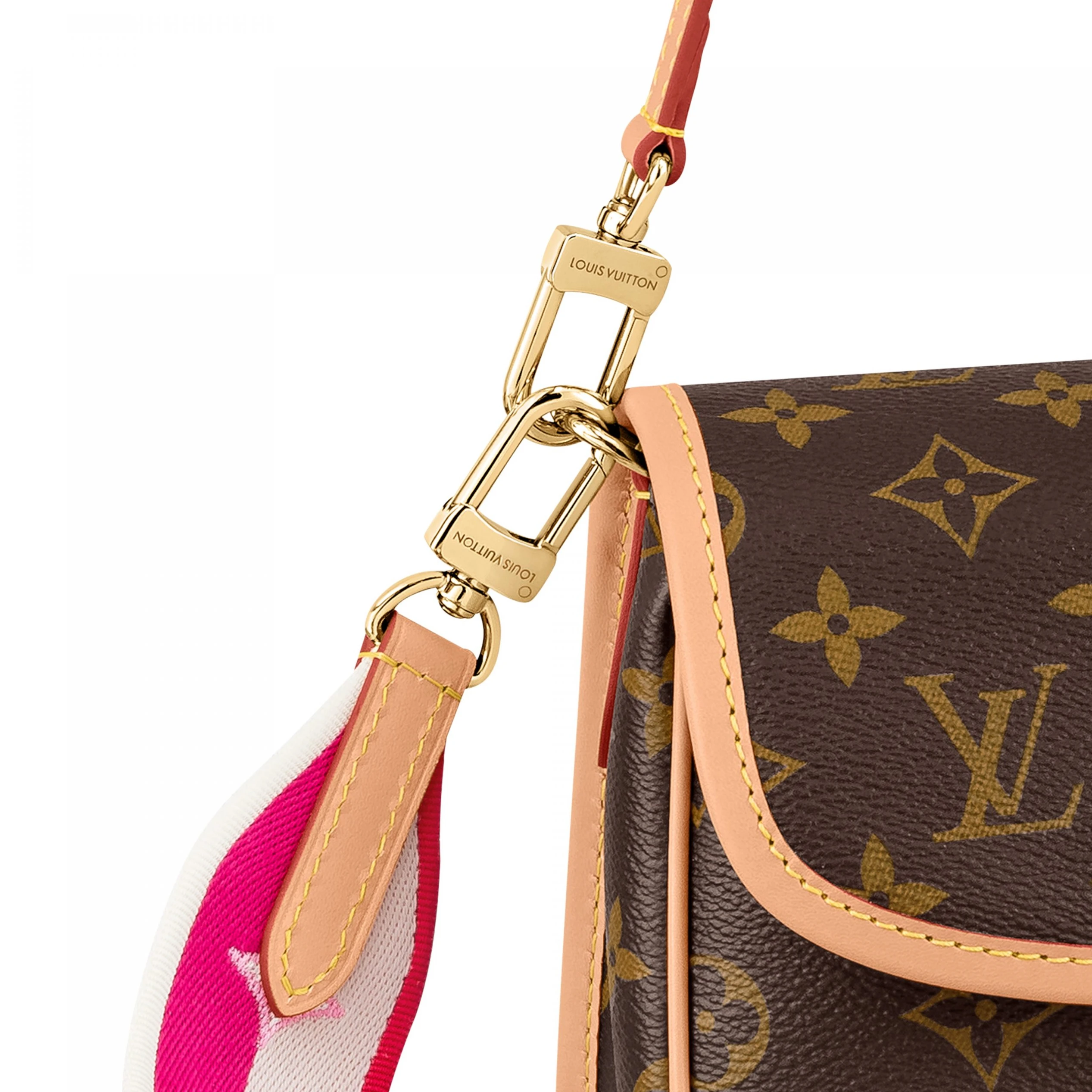 Replica bags lv Louis Vuitton M46049 Diane Fuchsia