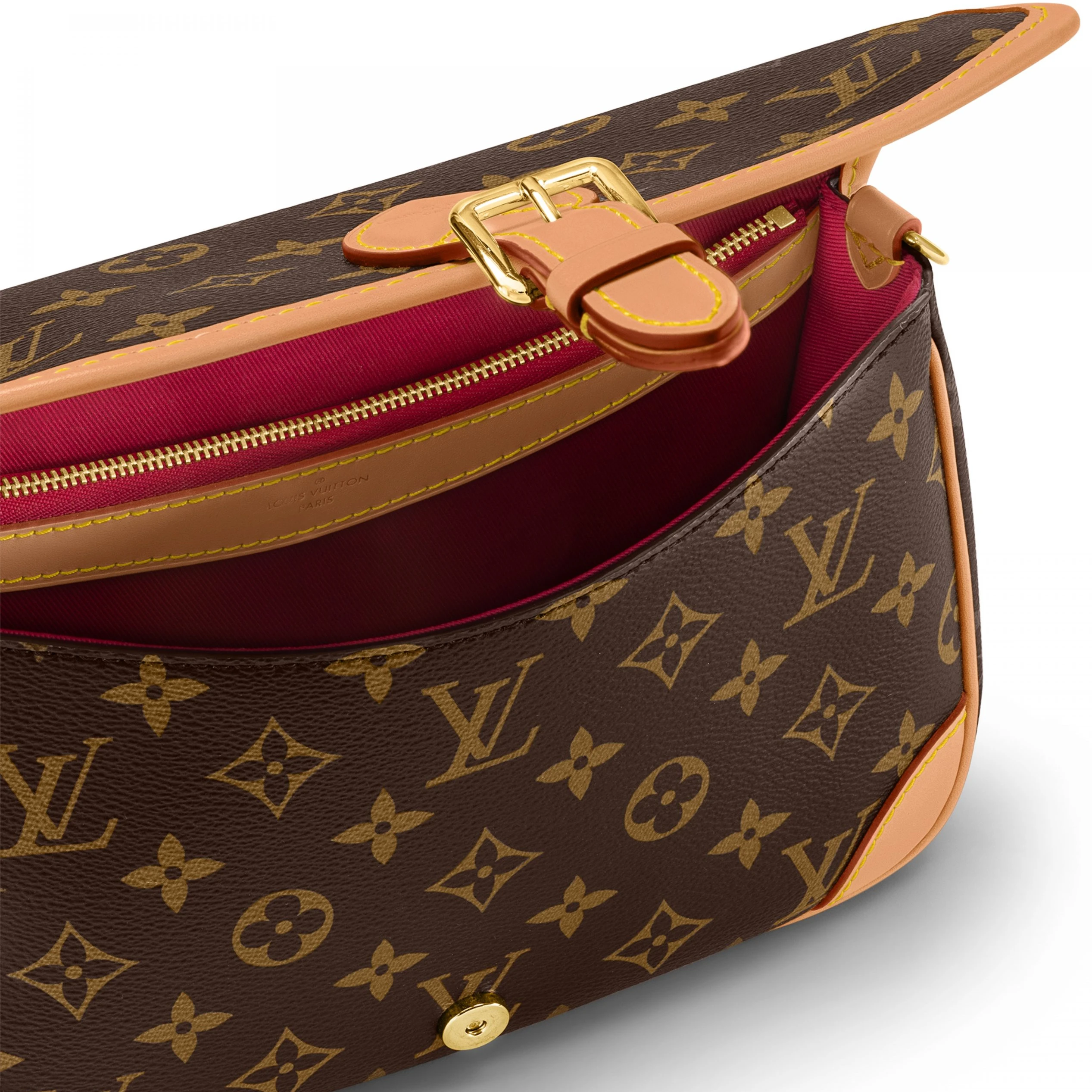 Replica bags lv Louis Vuitton M46049 Diane Fuchsia