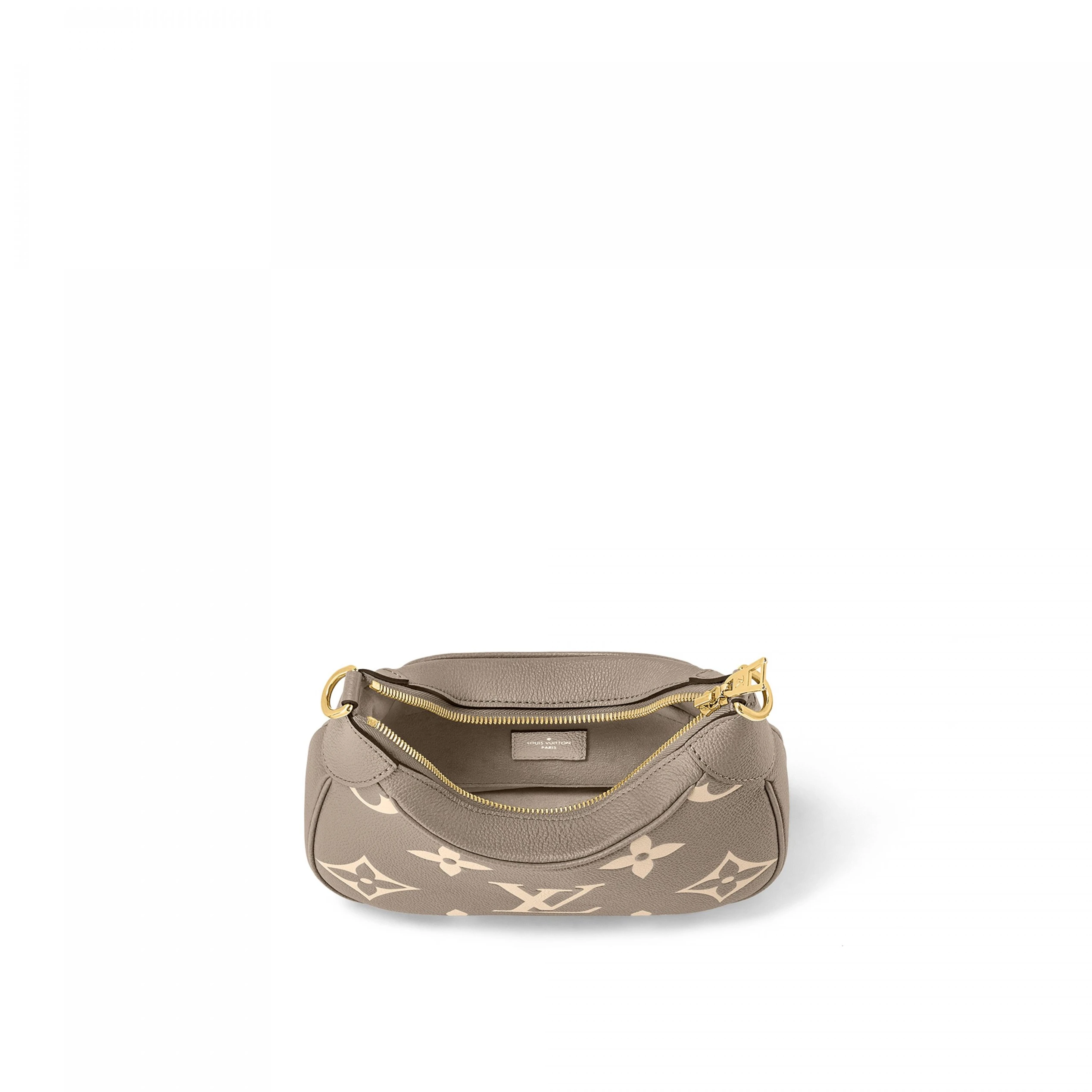 Lv belts replica Louis Vuitton M46112 Bagatelle Gray   Crème Beige