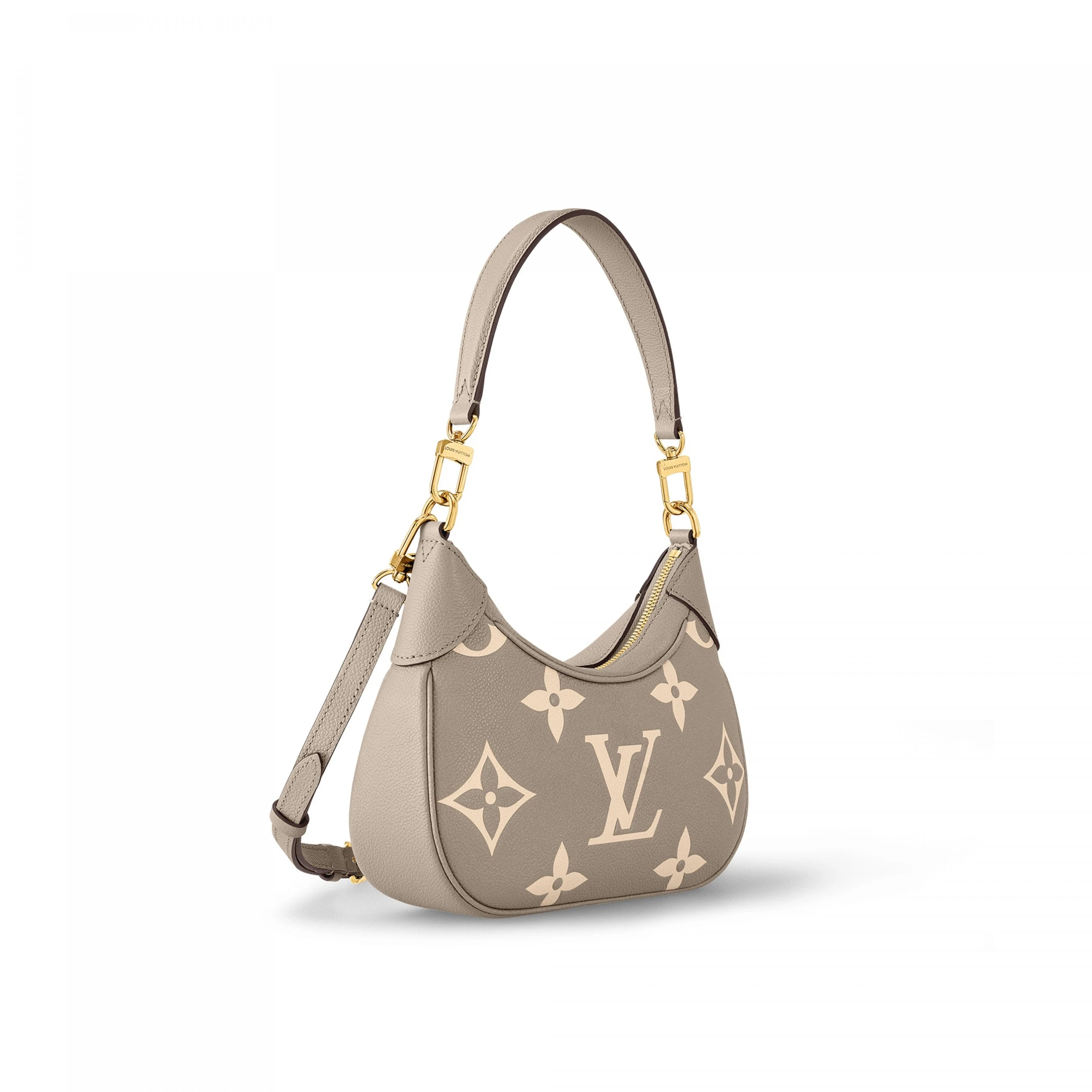Lv belts replica Louis Vuitton M46112 Bagatelle Gray   Crème Beige