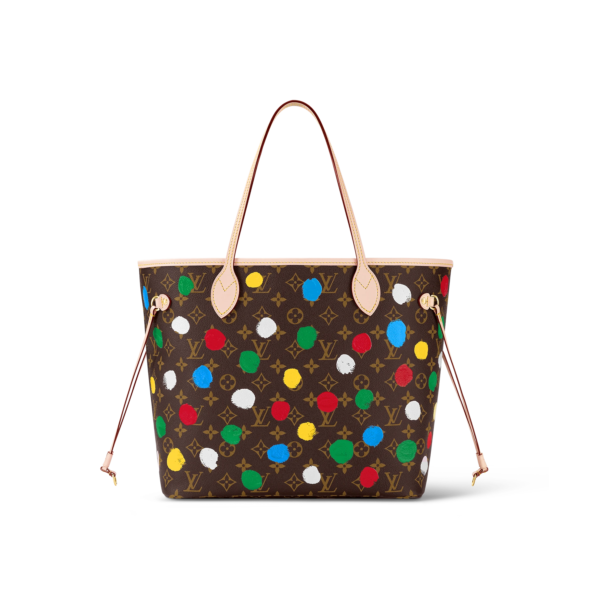 Replica bags Louis Vuitton M46381 LV x YK Neverfull MM