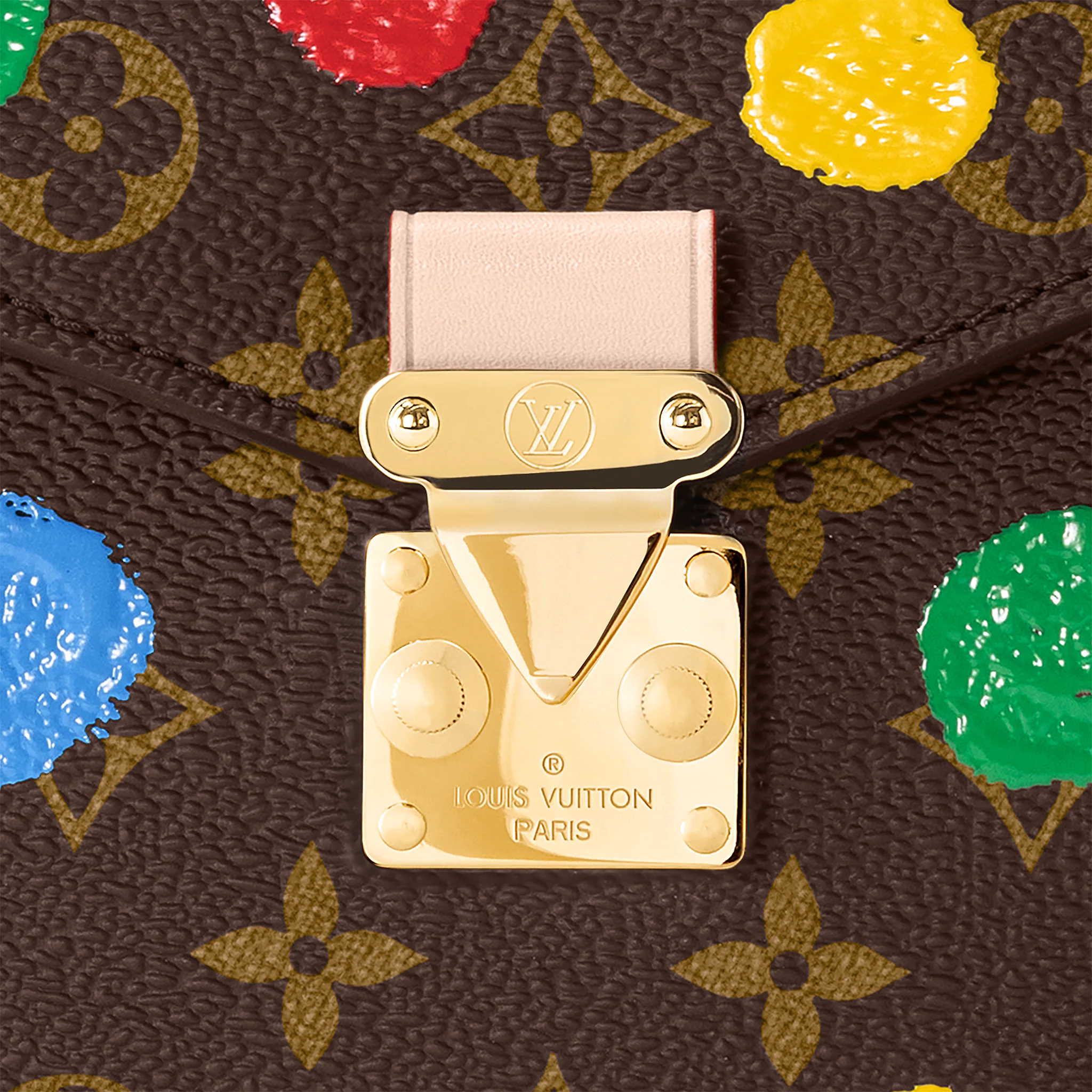 Replica bag Louis Vuitton M46384 LV x YK Pochette Métis​