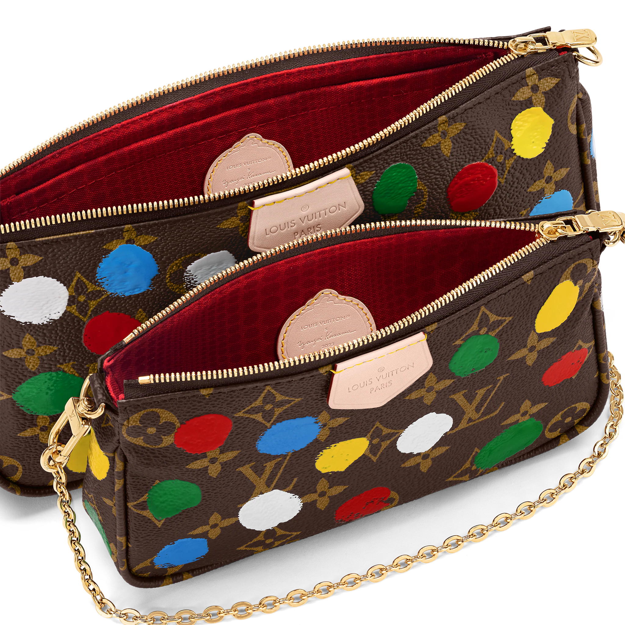 Replica bags lv Louis Vuitton M46385 LV x YK Multi Pochette Accessoires