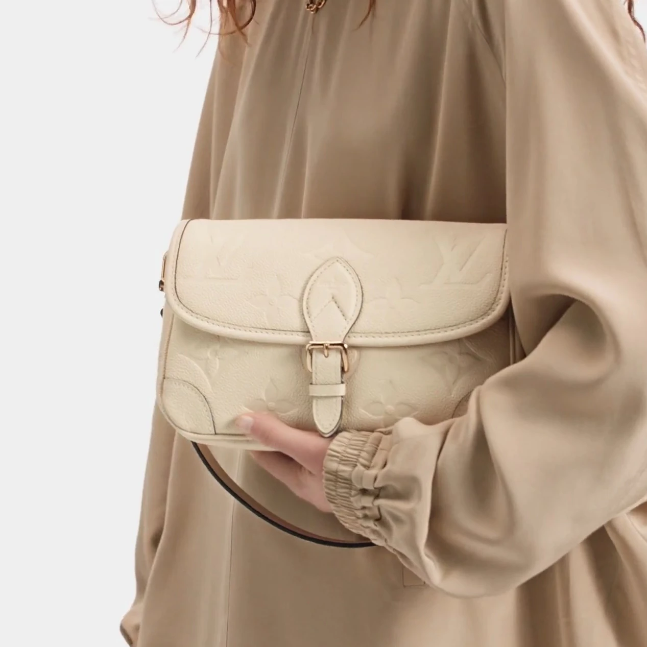 Lv belts replica Louis Vuitton M46388 Diane Cream
