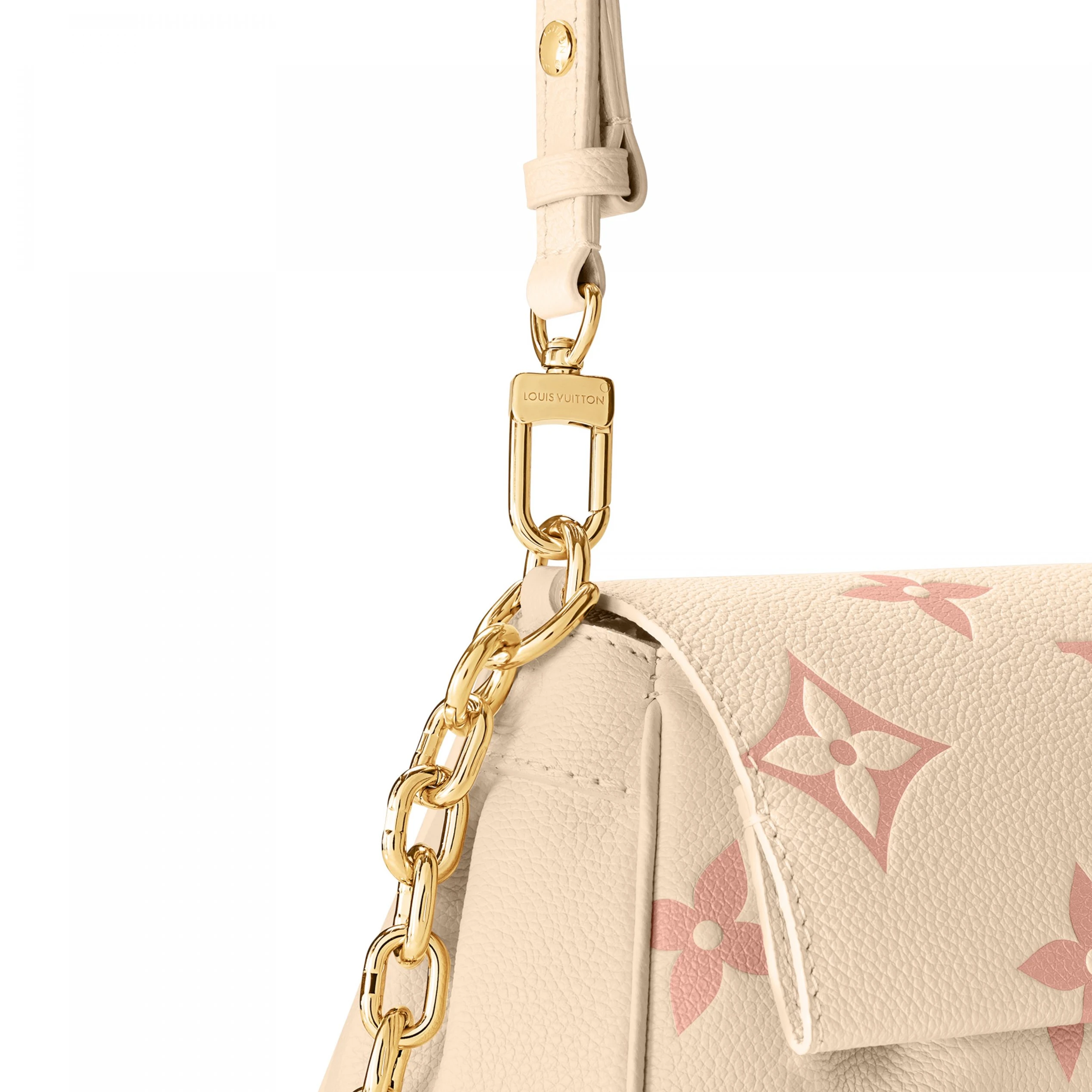 Lv belts replica Louis Vuitton M46393 Favorite Crème   Rose Trianon