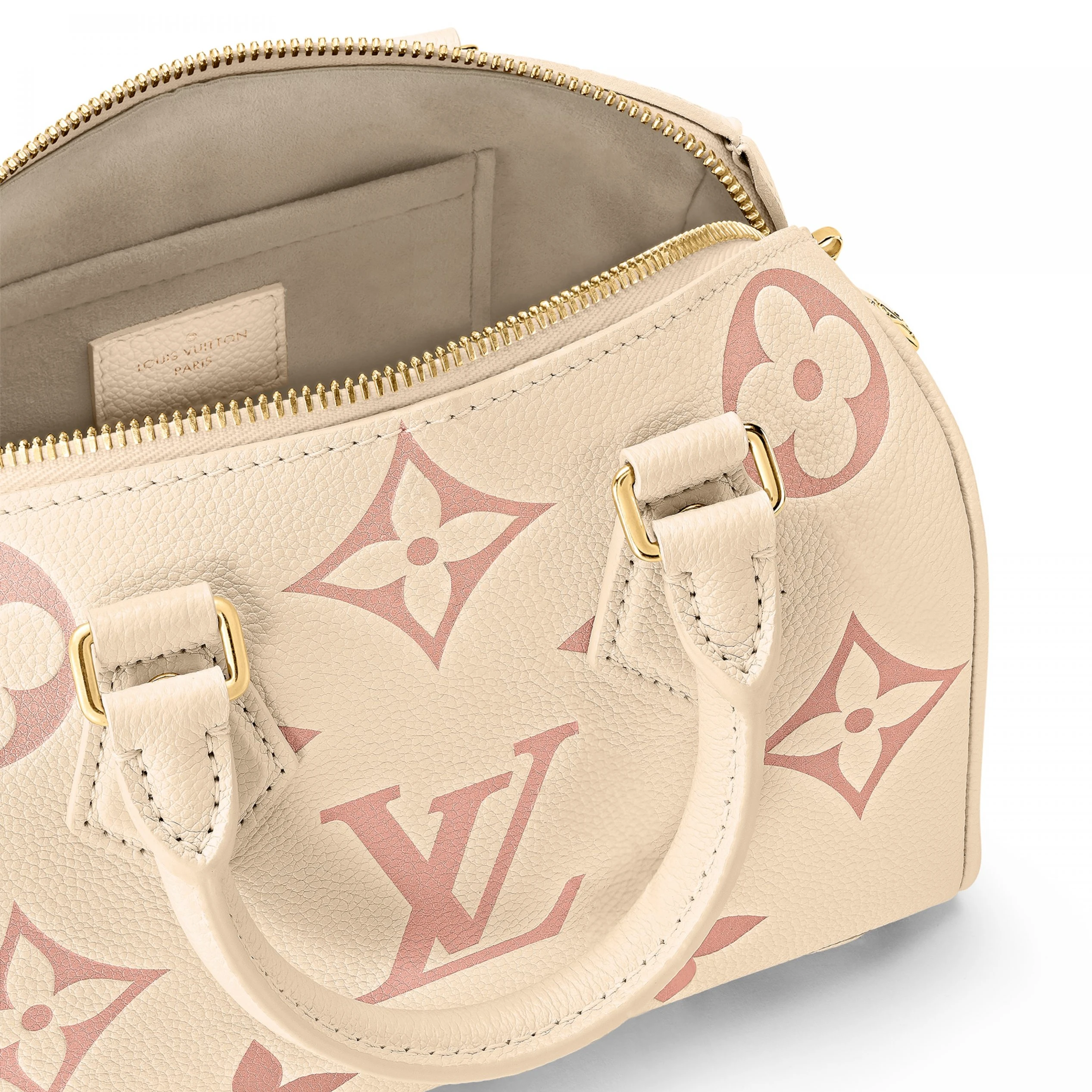 Replica bag Louis Vuitton M46397 Speedy Bandoulière 20 Bicolor Monogram Empreinte Leather