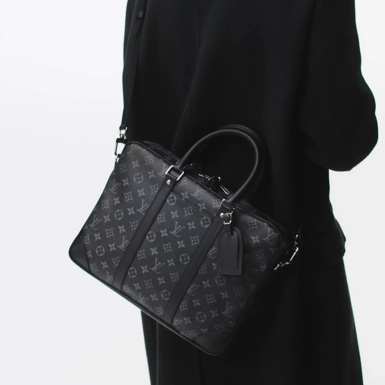 Replica bag Louis Vuitton M46457 Porte-Documents Voyage PM Black