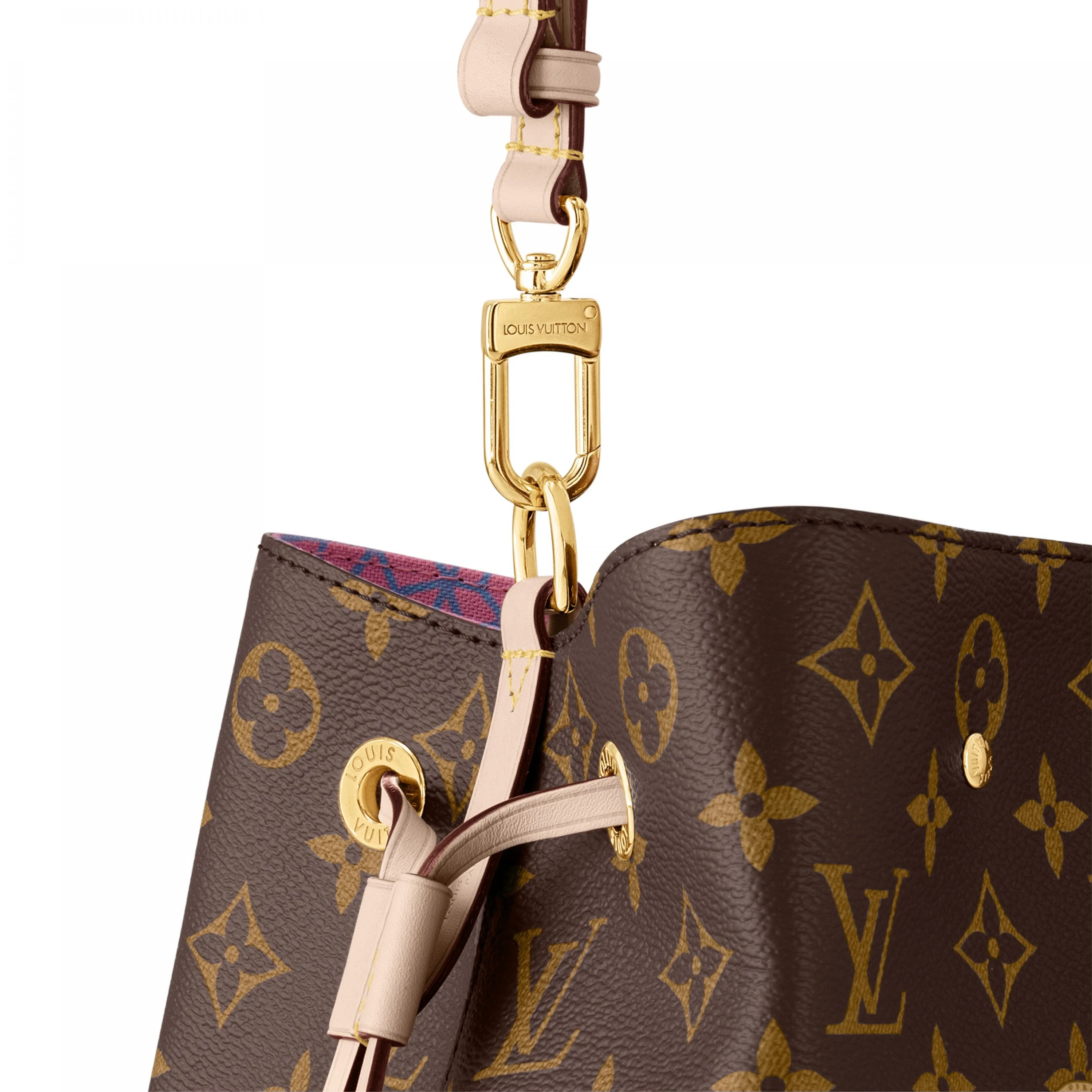 Top lv Louis Vuitton M46473 LV x YK Pumpkin Prin Néonoé MM