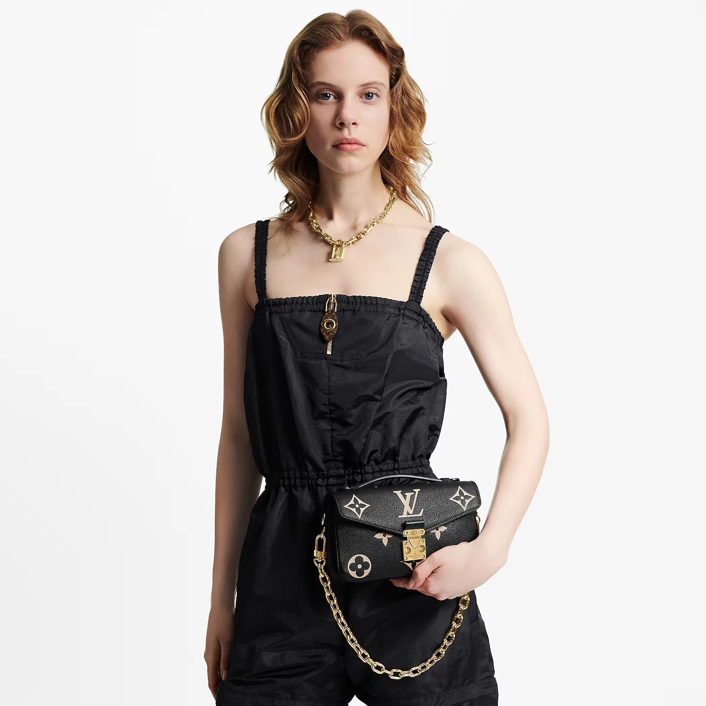 Top lv Louis Vuitton M46596 Pochette Métis East West