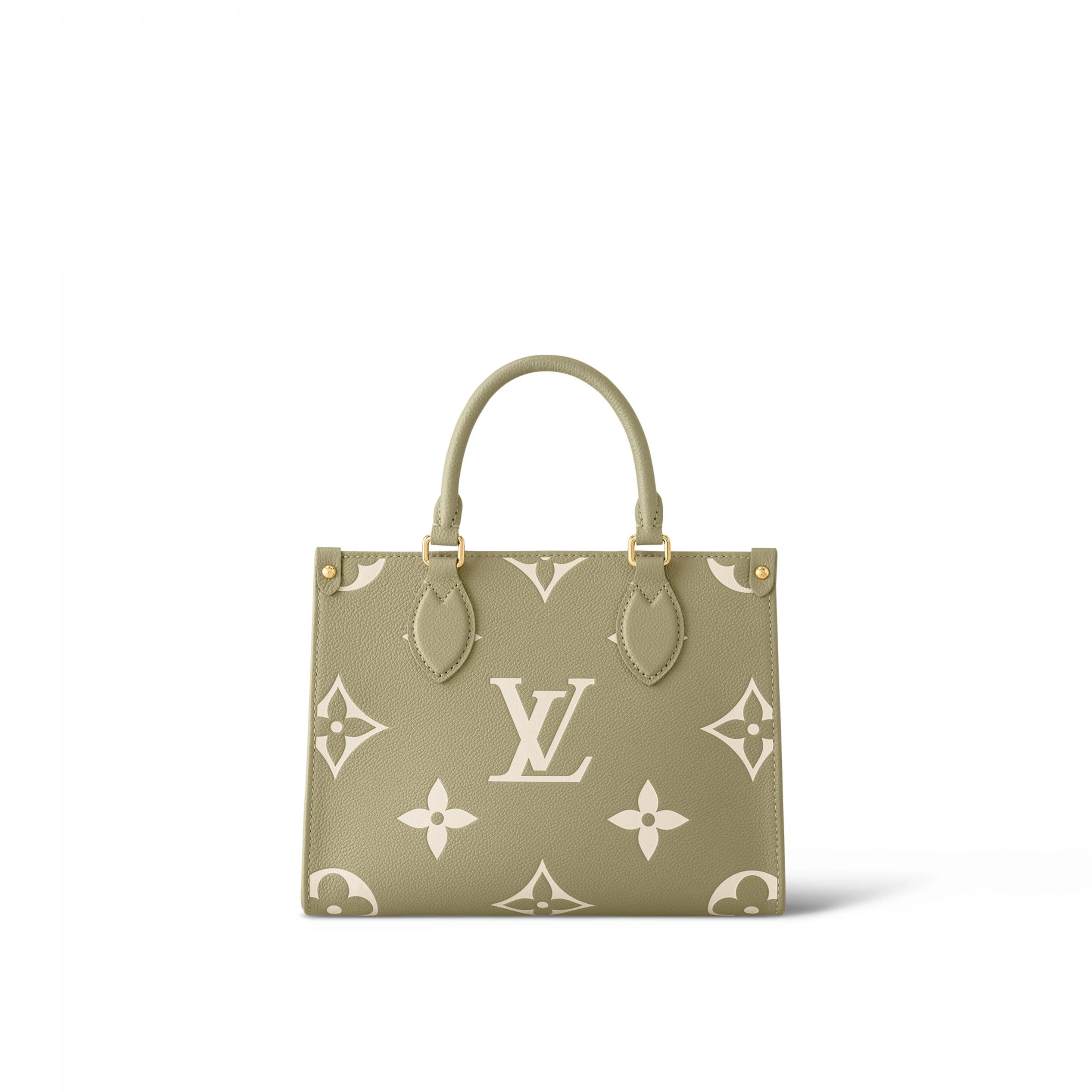 Replica bags lv Louis Vuitton M46647 OnTheGo PM Khaki Cream