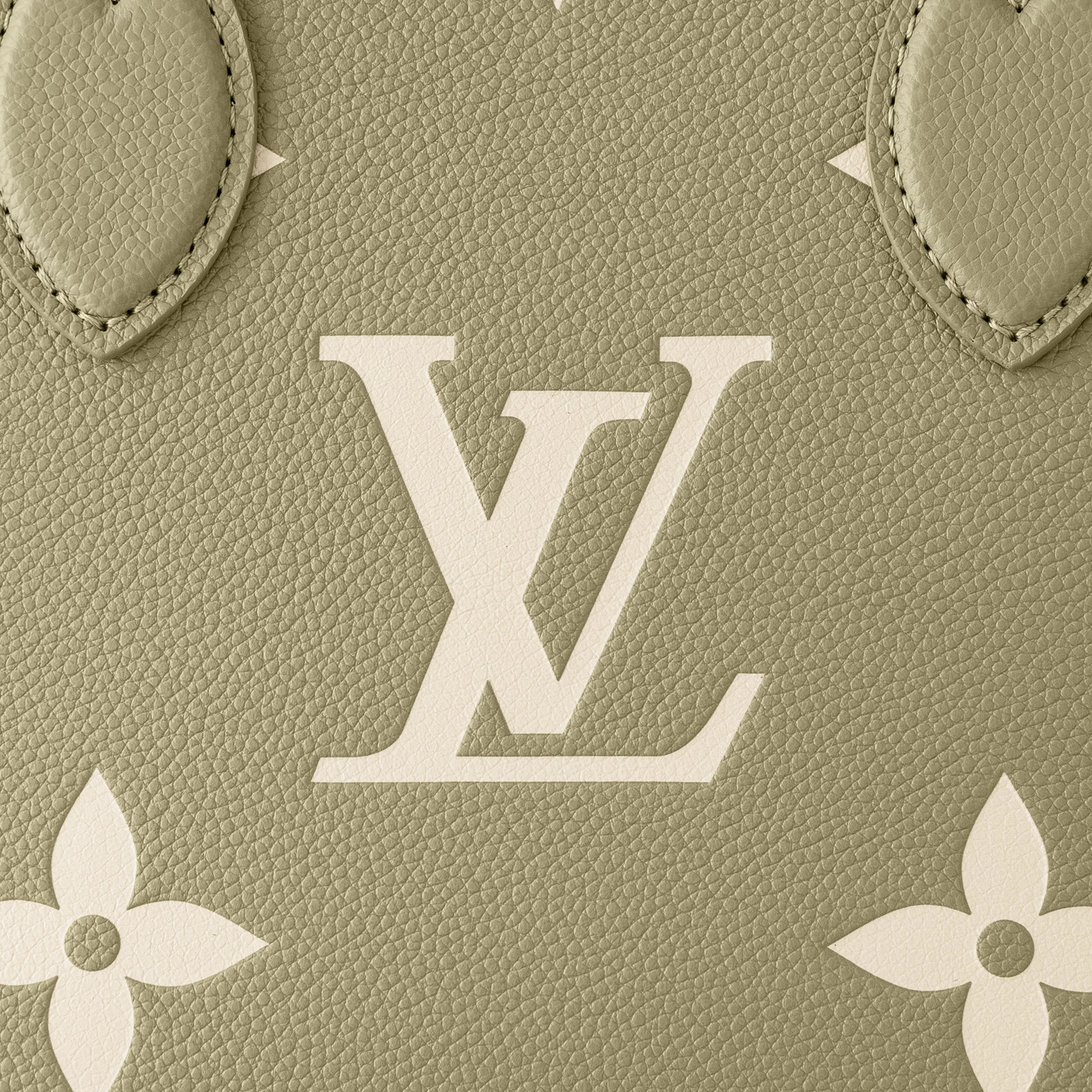 Replica bags lv Louis Vuitton M46647 OnTheGo PM Khaki Cream