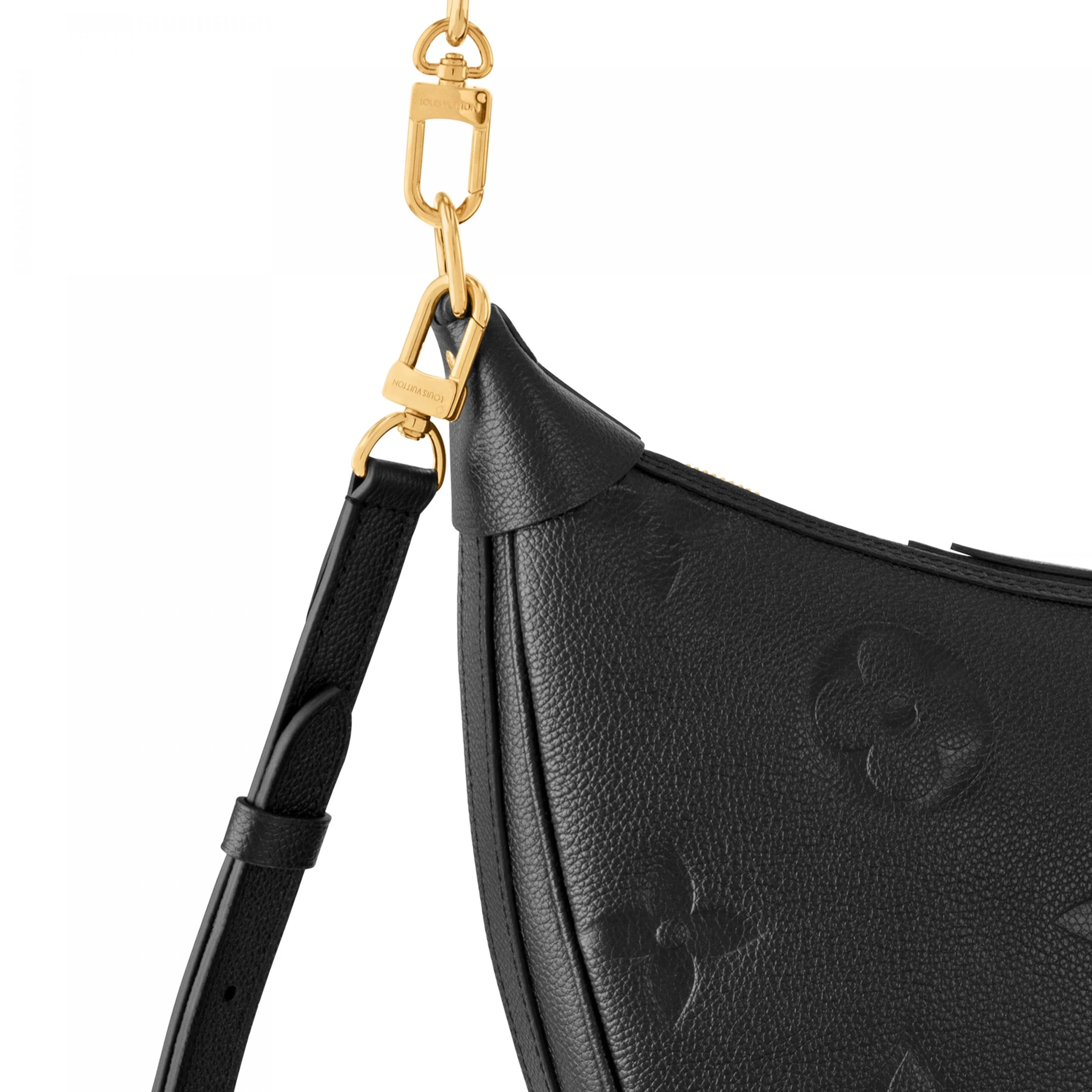 Lv belts replica Louis Vuitton M46725 Loop Hobo Black