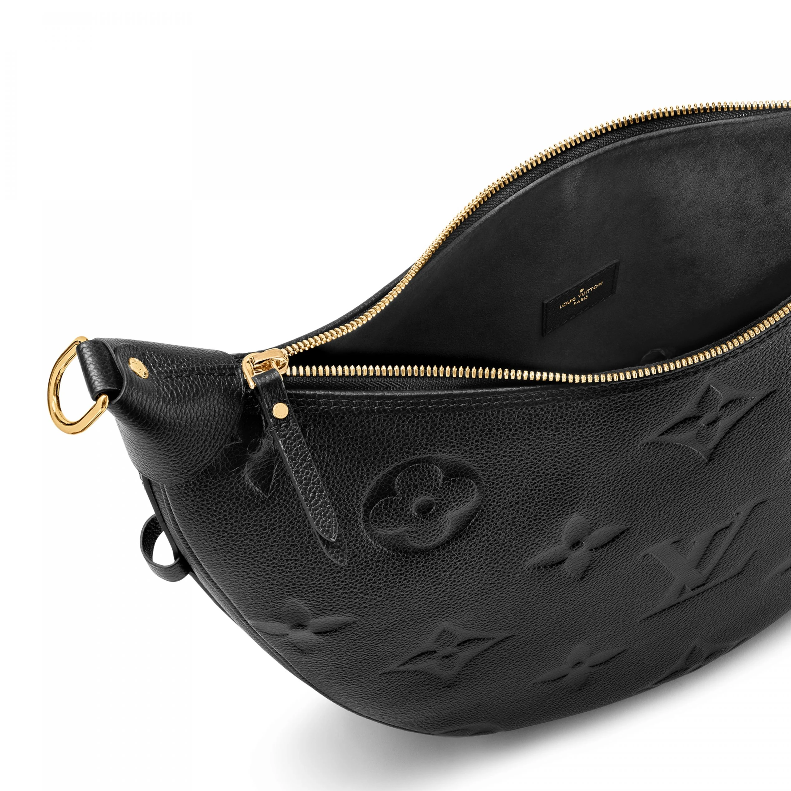 Lv belts replica Louis Vuitton M46725 Loop Hobo Black