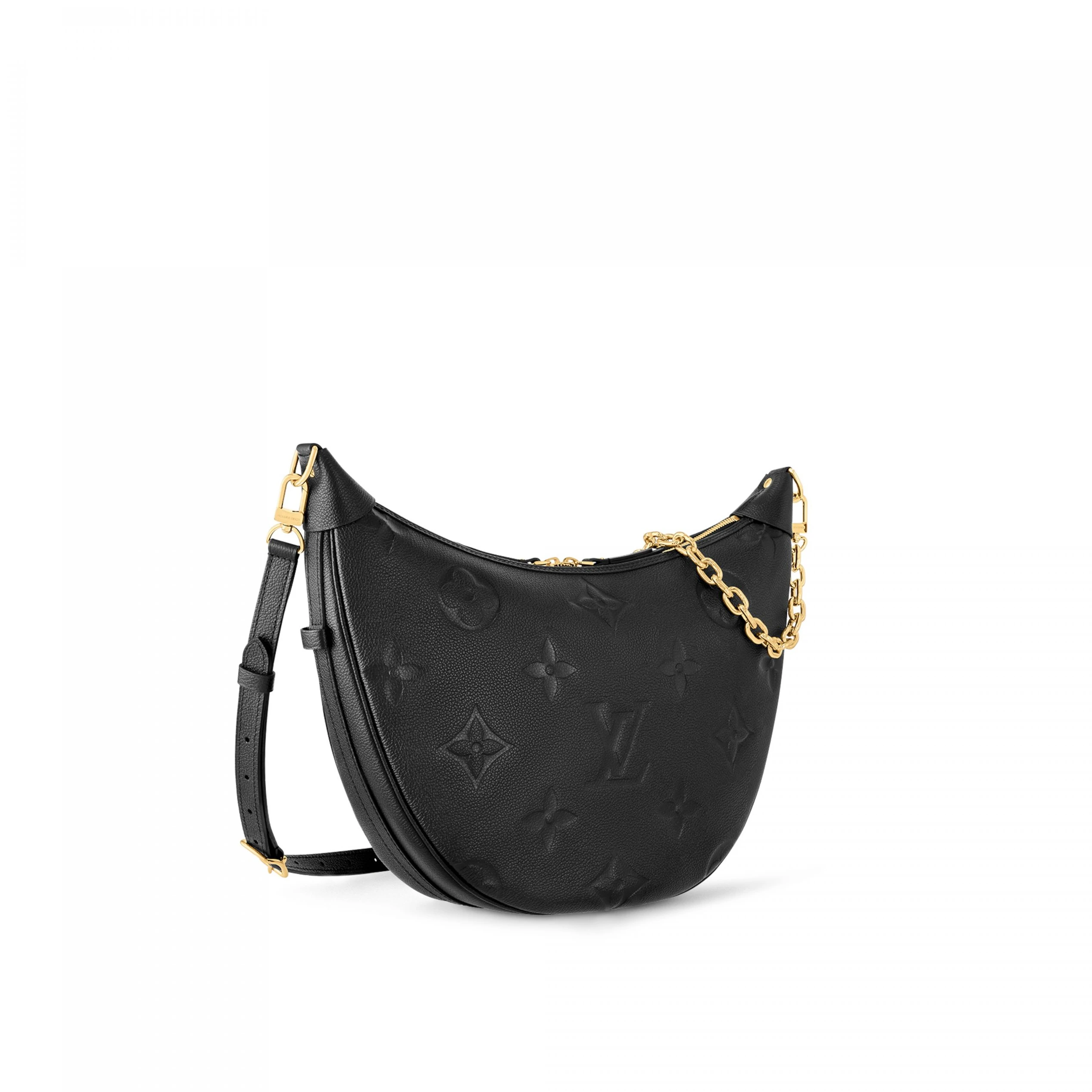 Lv belts replica Louis Vuitton M46725 Loop Hobo Black