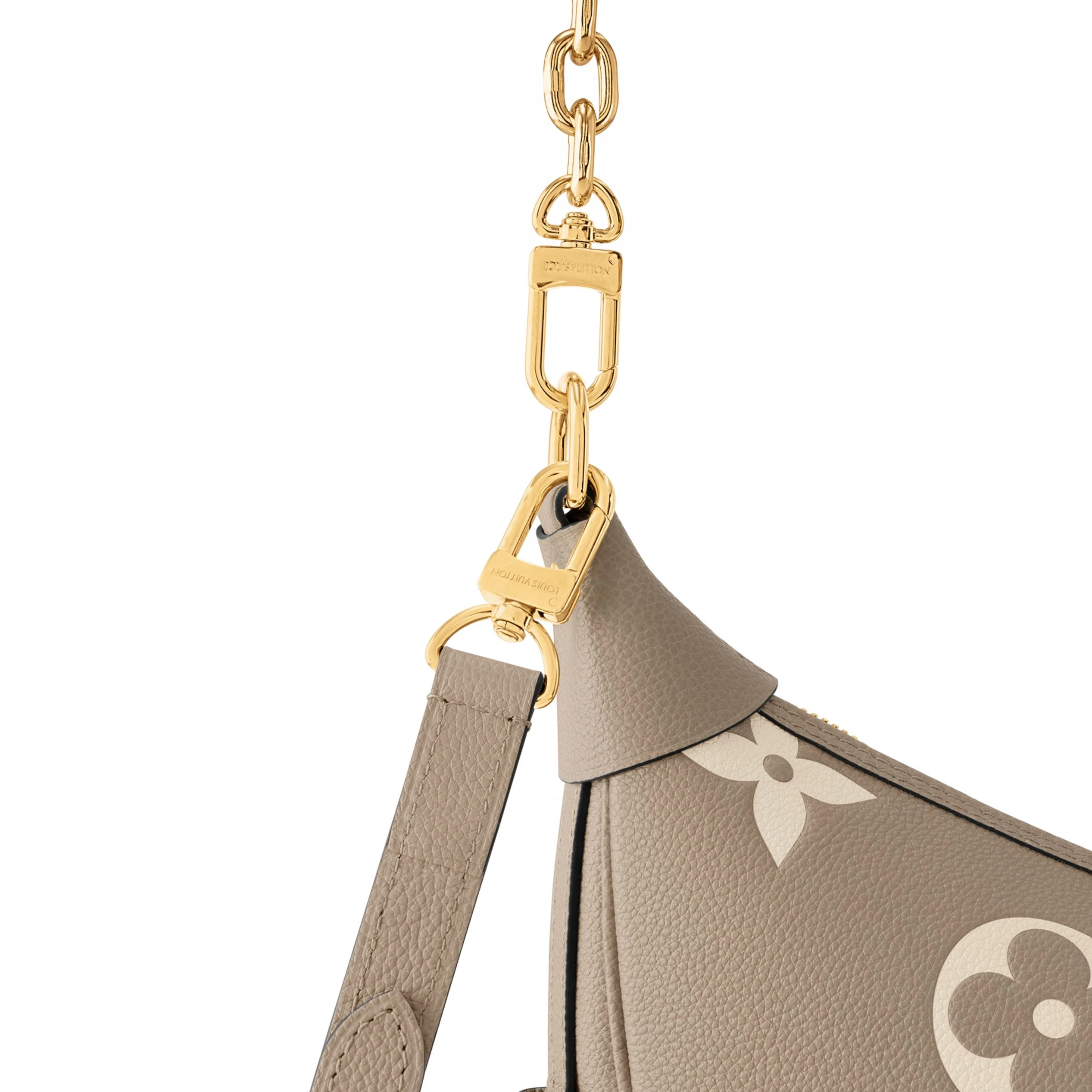 Louis vuitton locations Louis Vuitton M46738 Loop Hobo Dove Gray Cream
