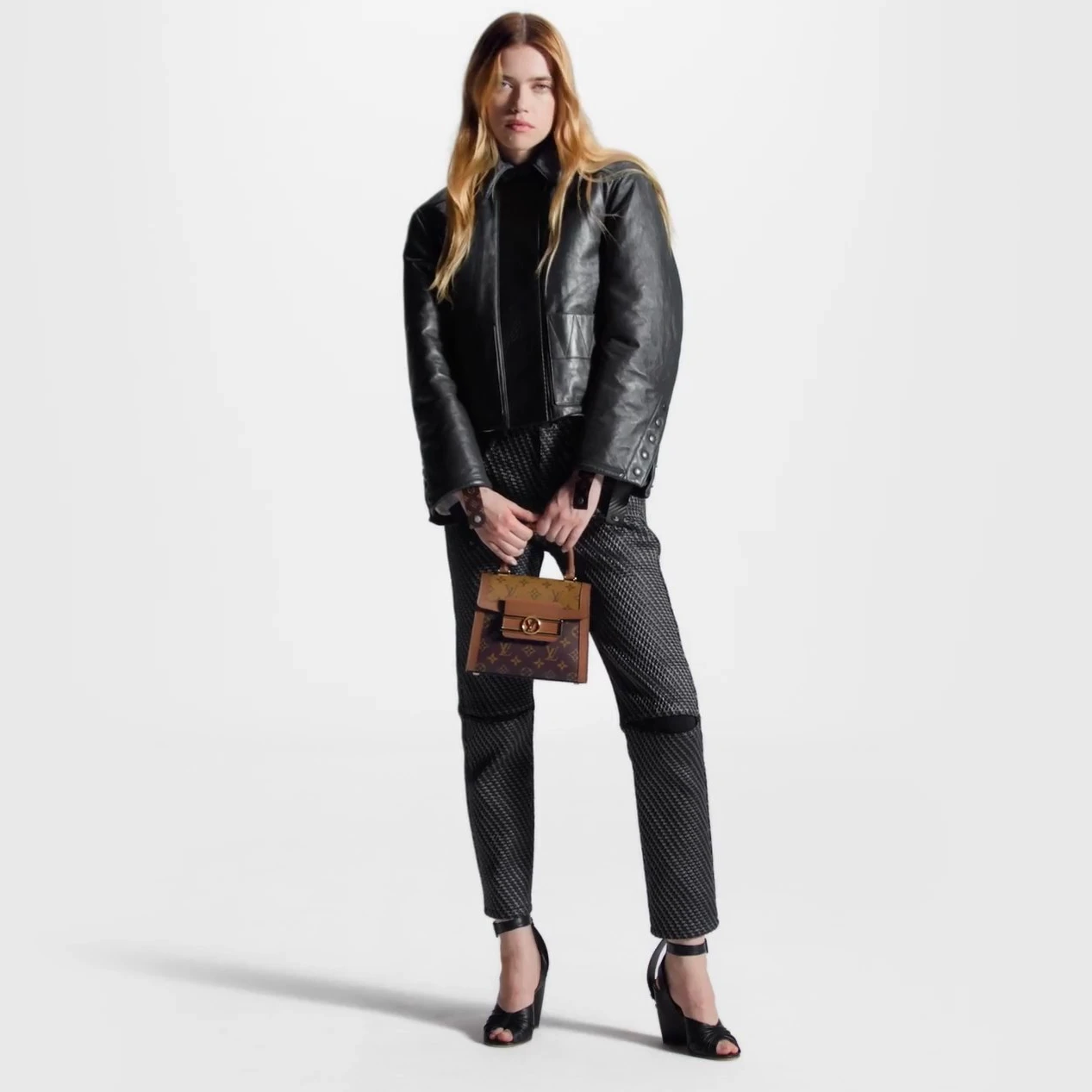 Replica bags Louis Vuitton M46751 Dauphine Capitale Monogram