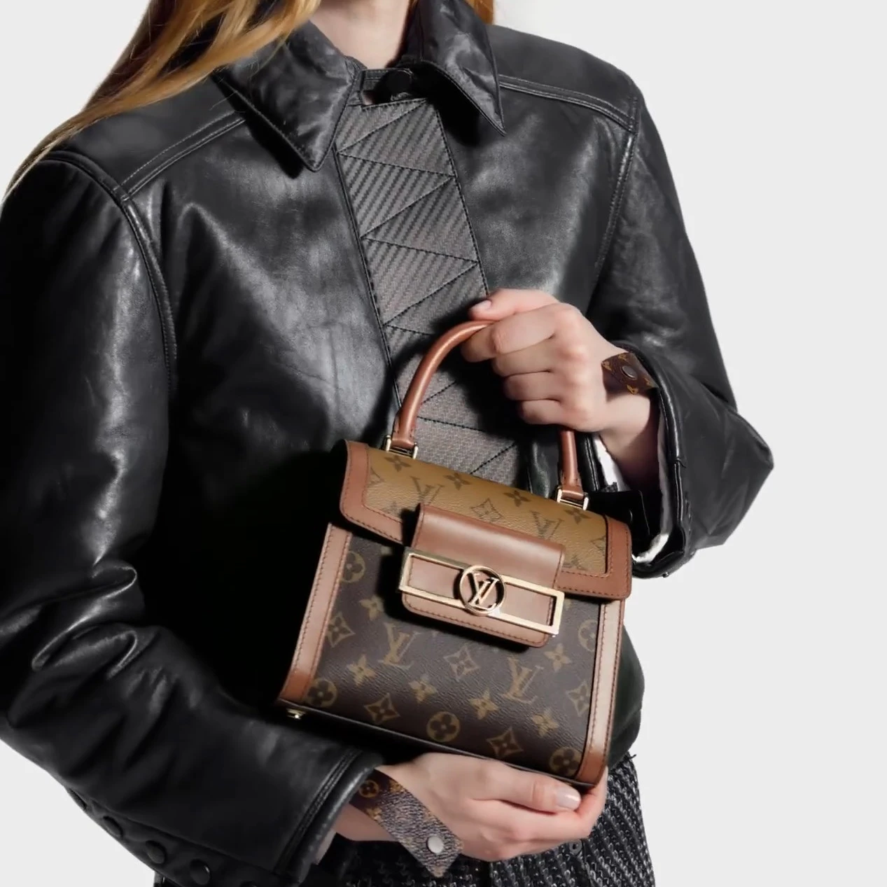 Replica bags Louis Vuitton M46751 Dauphine Capitale Monogram