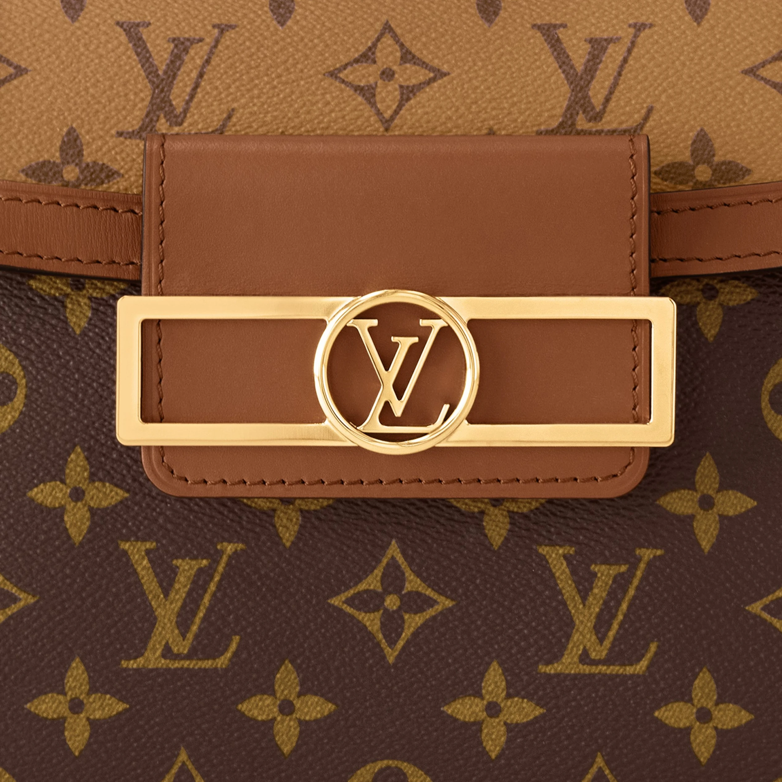 Replica bags Louis Vuitton M46751 Dauphine Capitale Monogram
