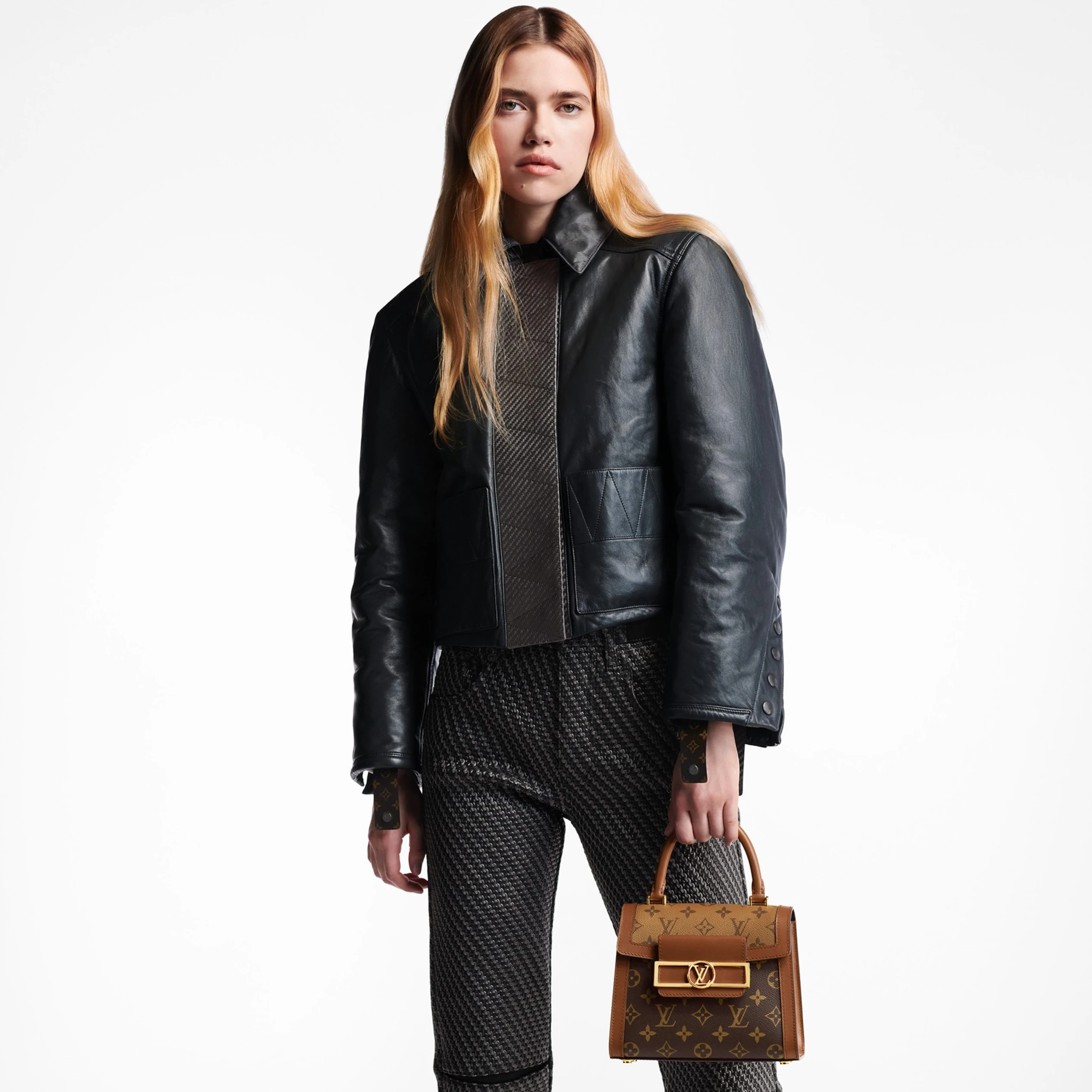 Replica bags Louis Vuitton M46751 Dauphine Capitale Monogram