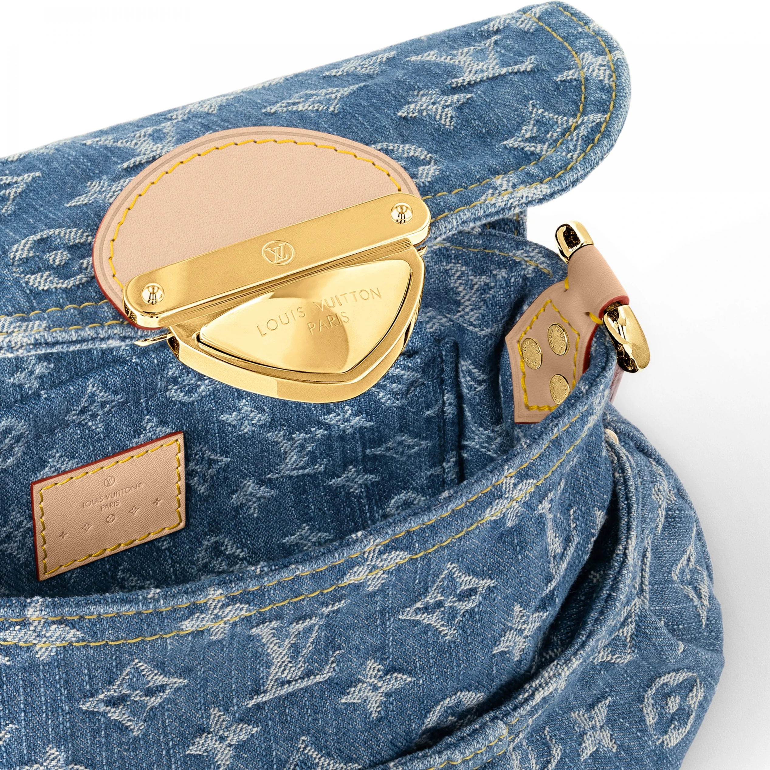 Mythick ru Louis Vuitton M46829 Sunset Denim Blue