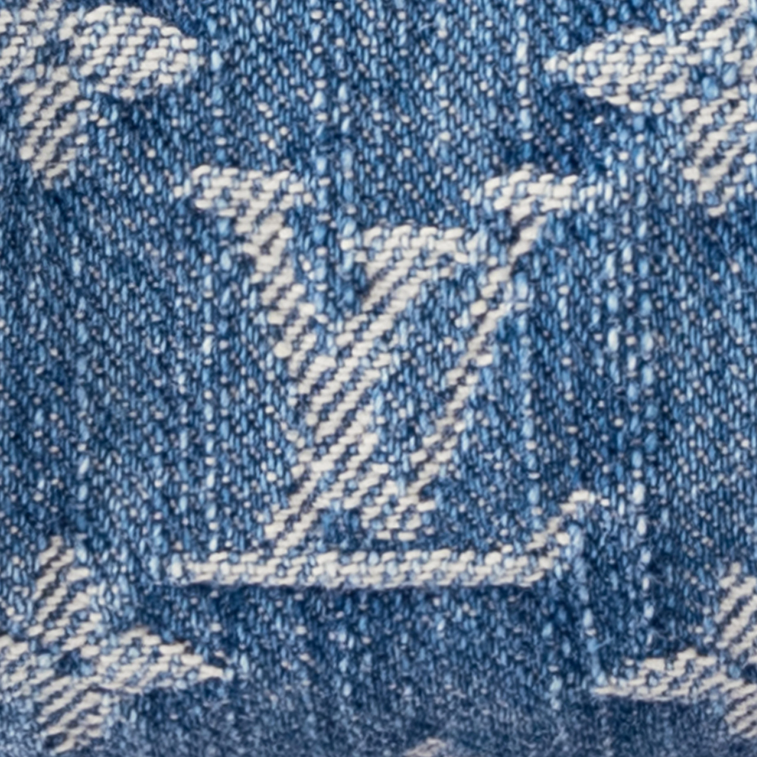 Replica bags Louis Vuitton M46830 Papillon Denim Blue