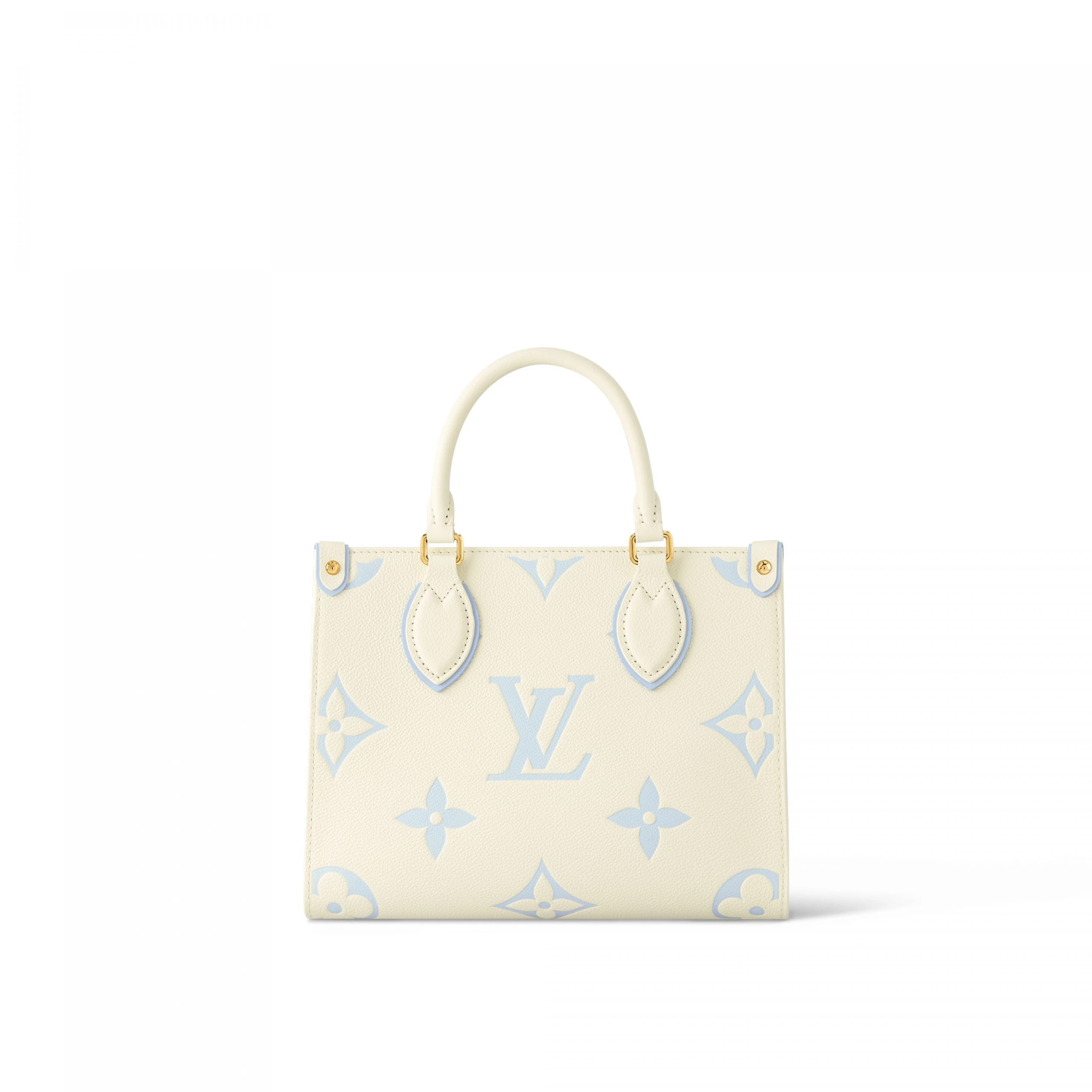 Louis Vuitton M46833 OnTheGo PM Latte Candy Blue