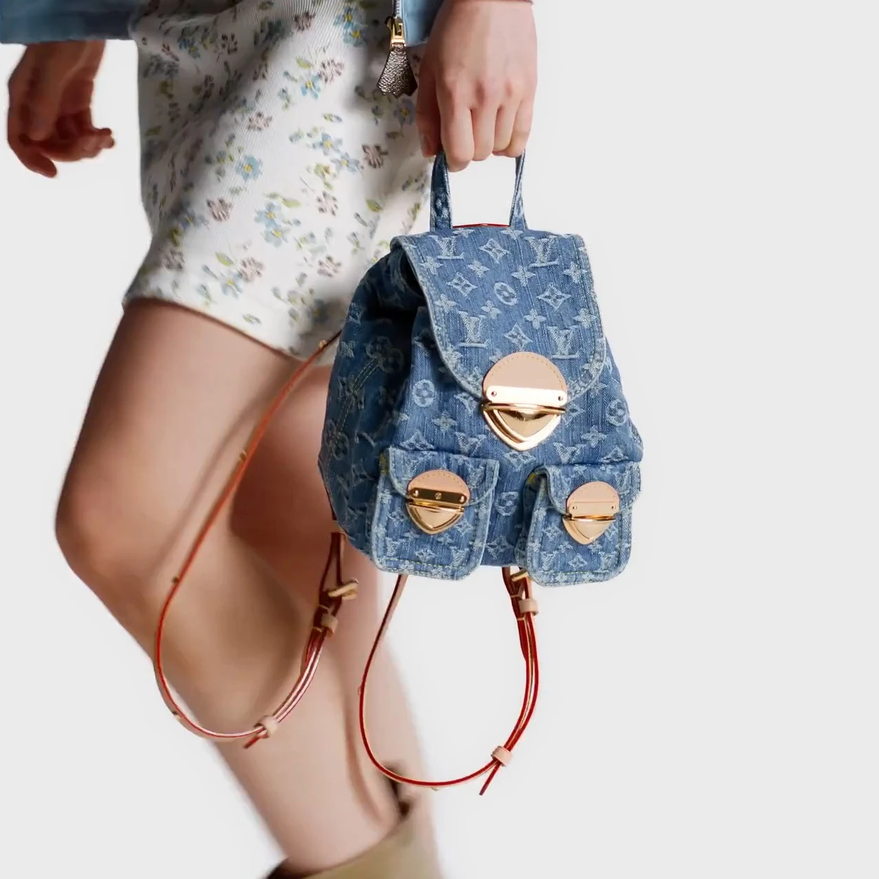 Mythick ru Louis Vuitton M46836 Venice Denim Blue