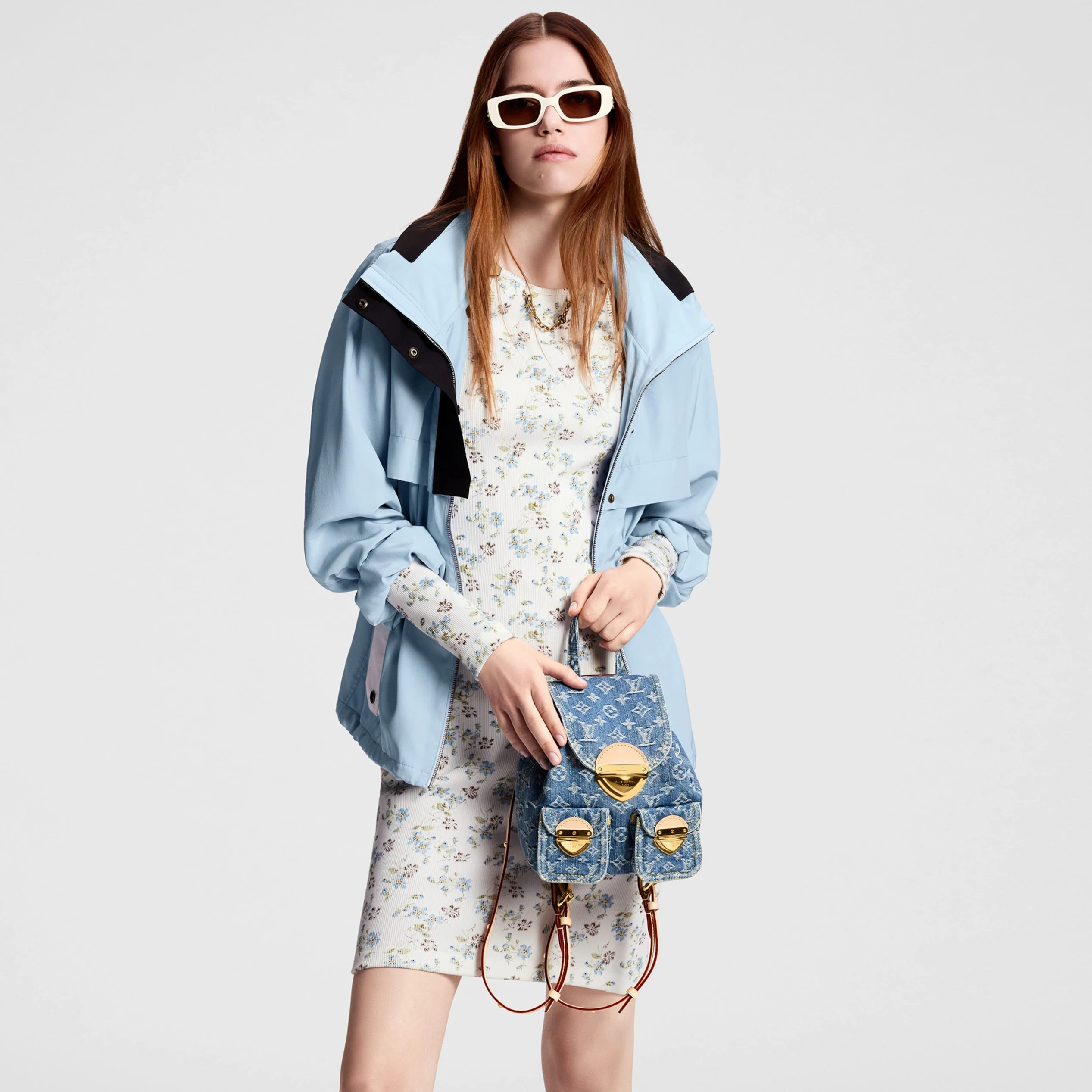 Mythick ru Louis Vuitton M46836 Venice Denim Blue