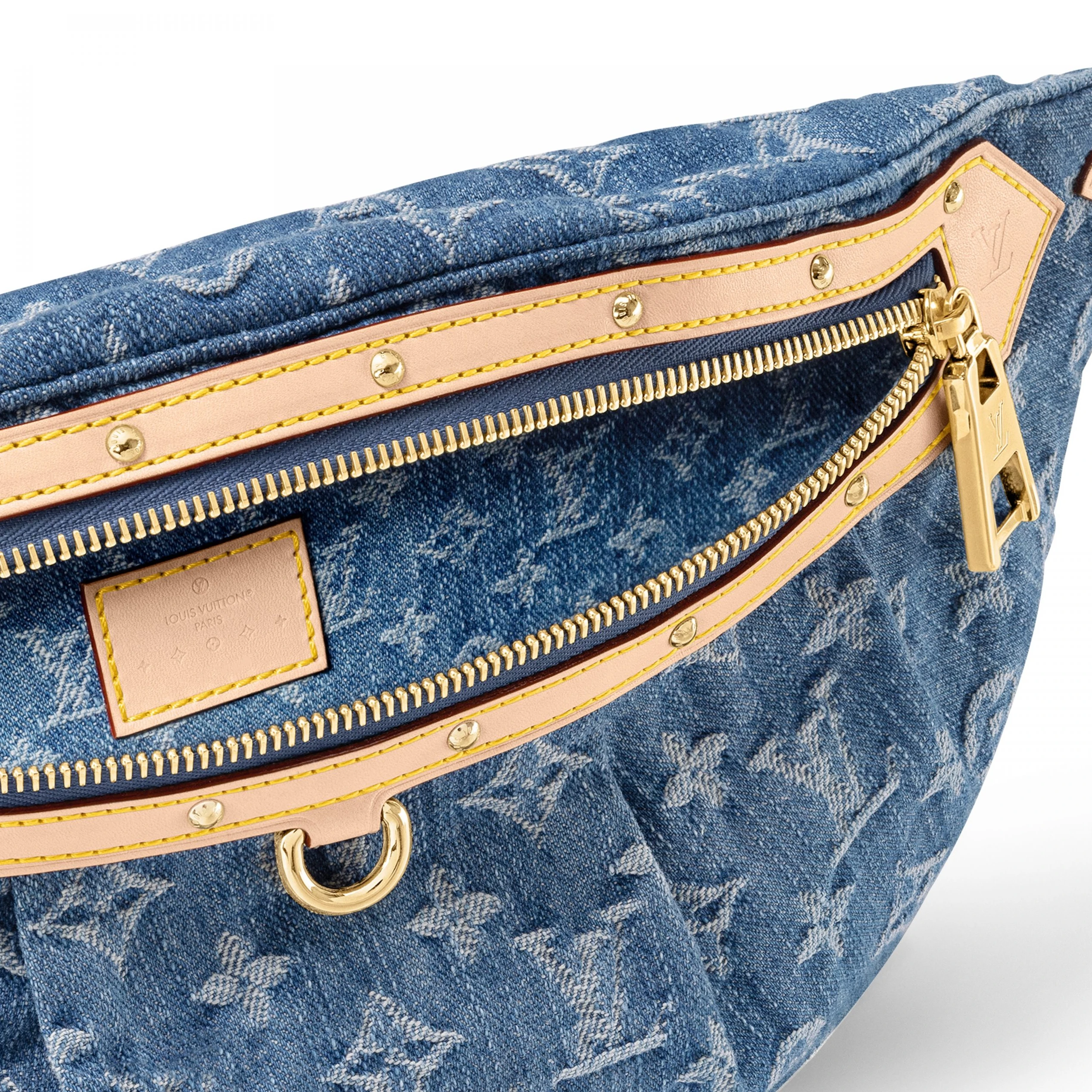 Louis vuitton locations Louis Vuitton M46837 High Rise Denim Blue