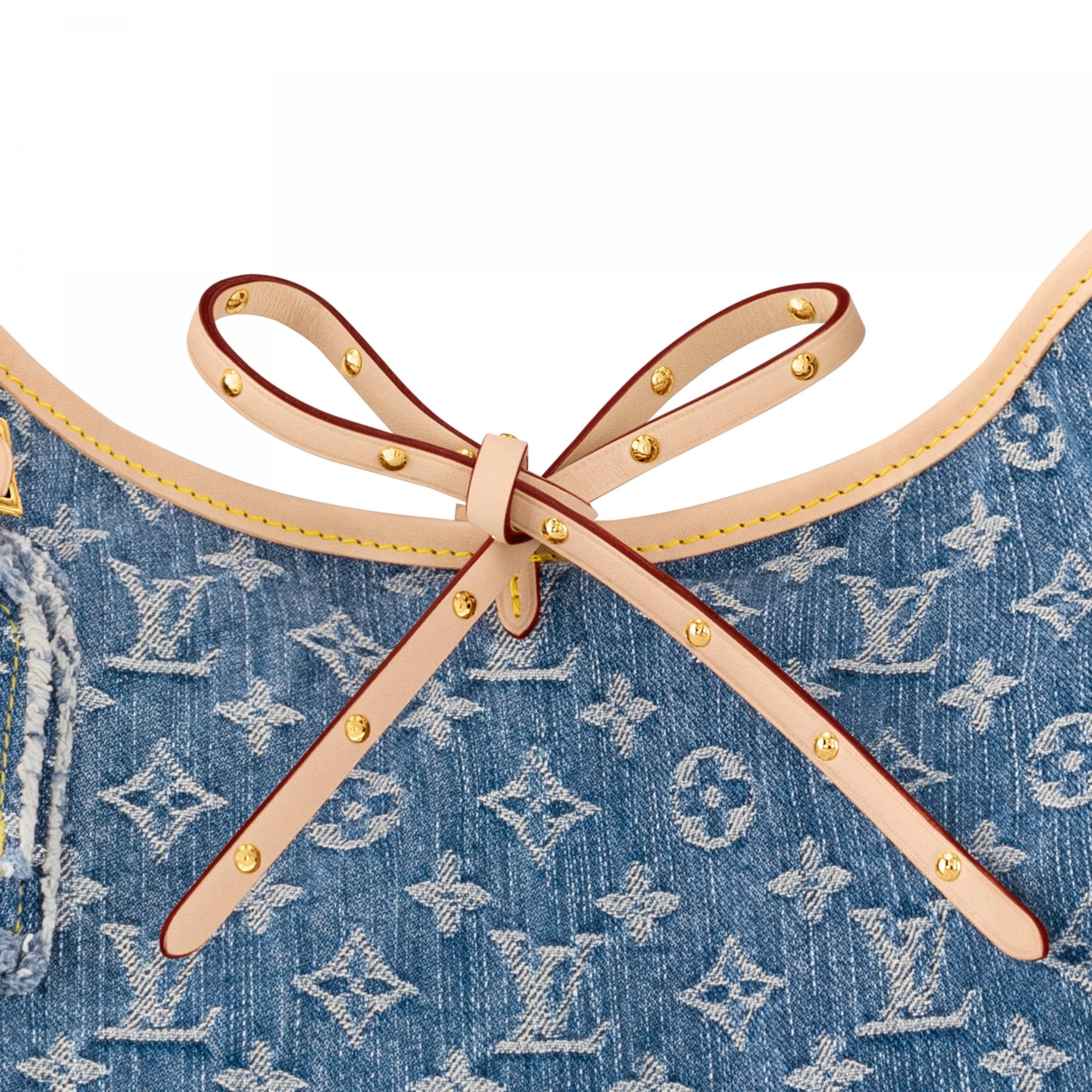 Replica bags lv Louis Vuitton M46855 CarryAll MM Denim Blue