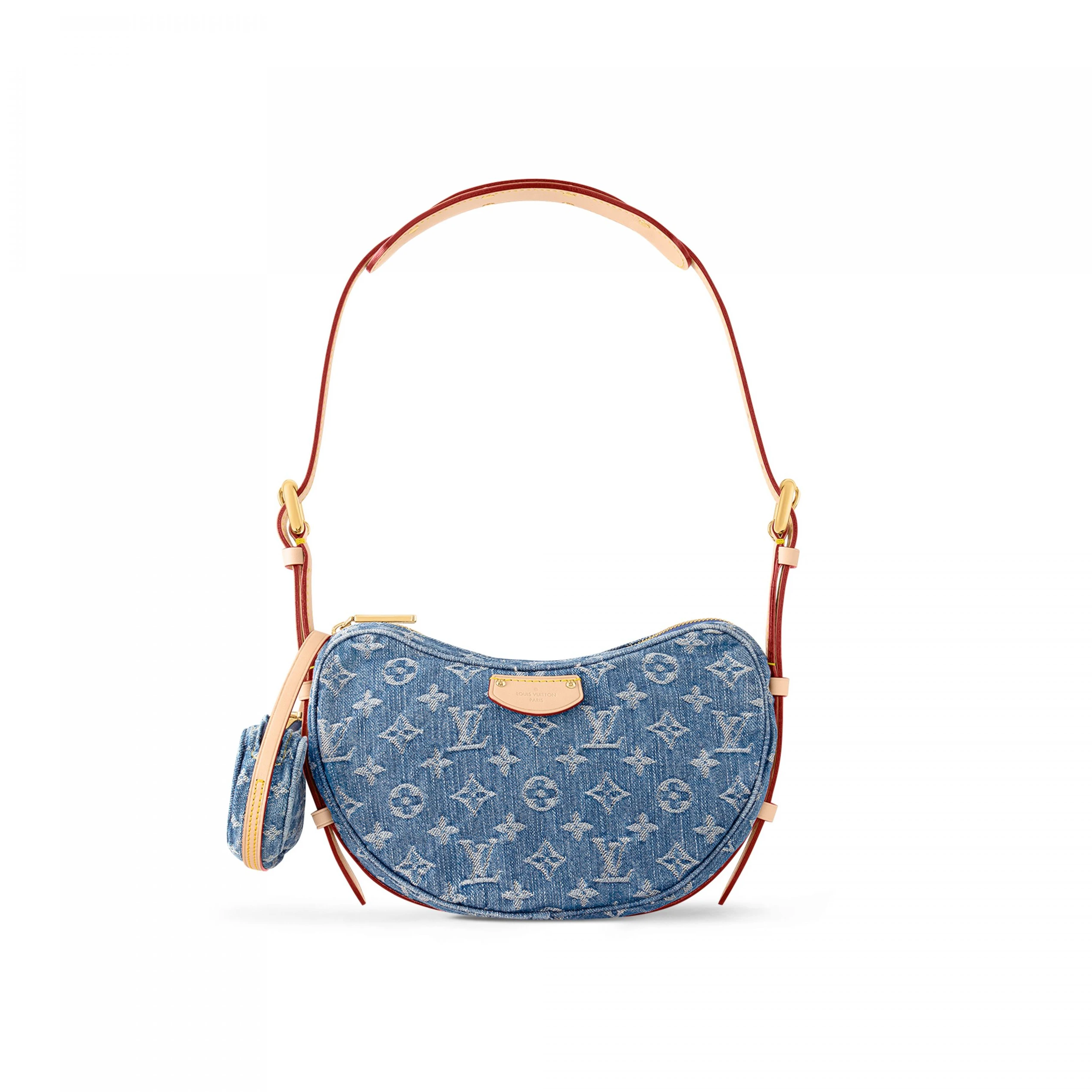 Louis Vuitton M46856 Croissant MM Denim Blue