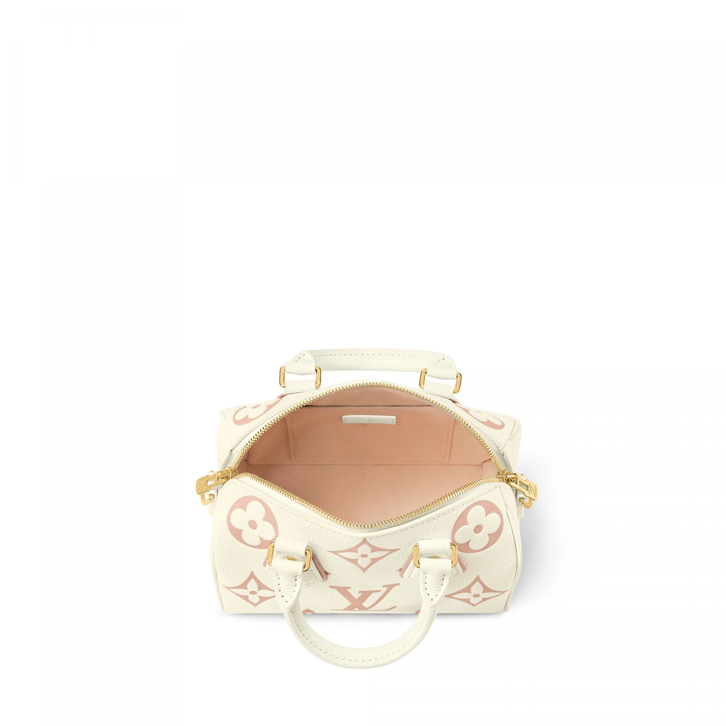Top lv Louis Vuitton M46875 Speedy Bandoulière 20 Latte Chamallow