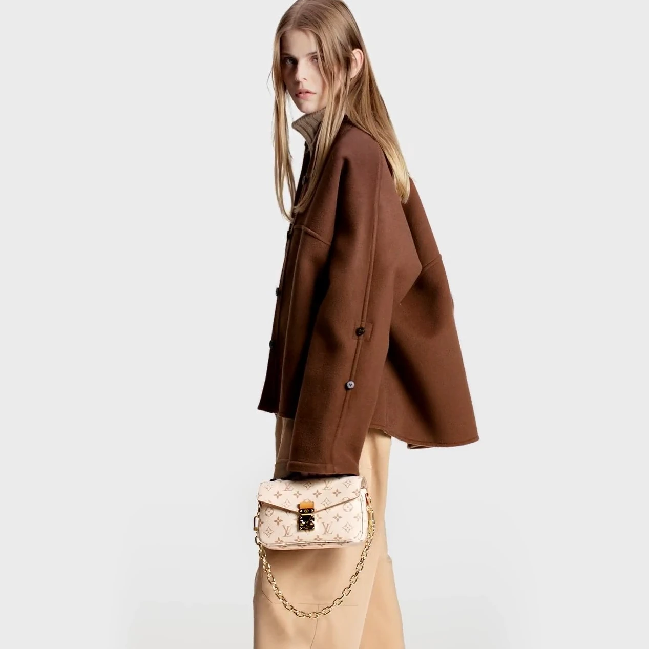 Replica bags Louis Vuitton M46914 Pochette Métis East West
