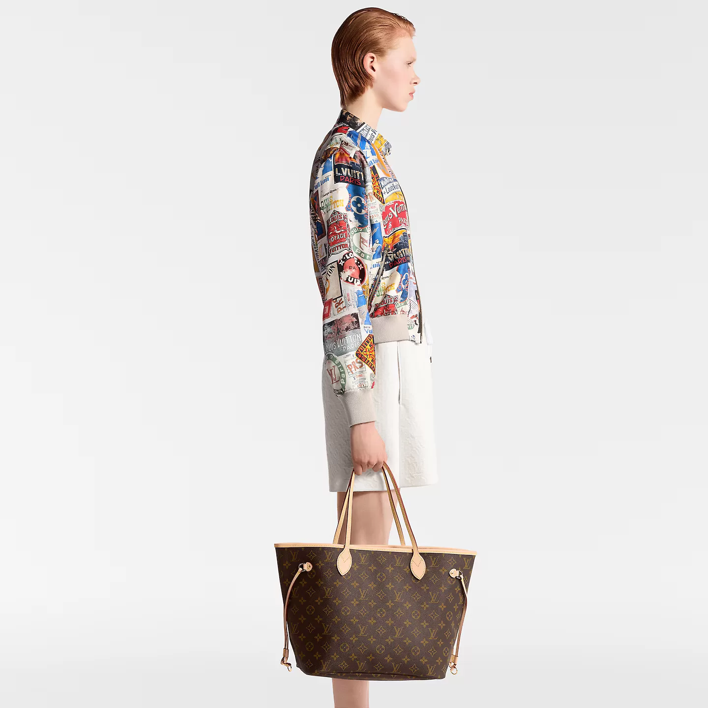 Replica bag Louis Vuitton M46975 CUSTOMIZABLE Neverfull MM