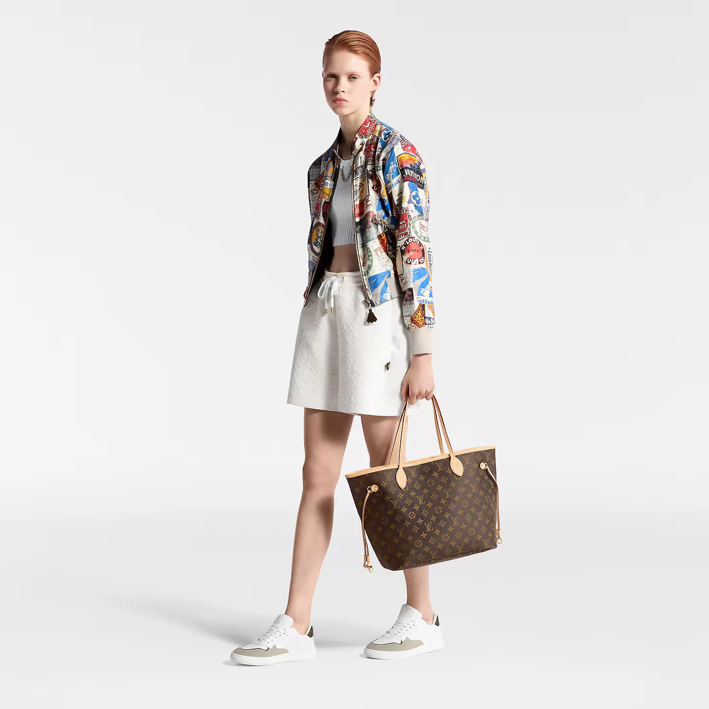 Replica bag Louis Vuitton M46975 CUSTOMIZABLE Neverfull MM