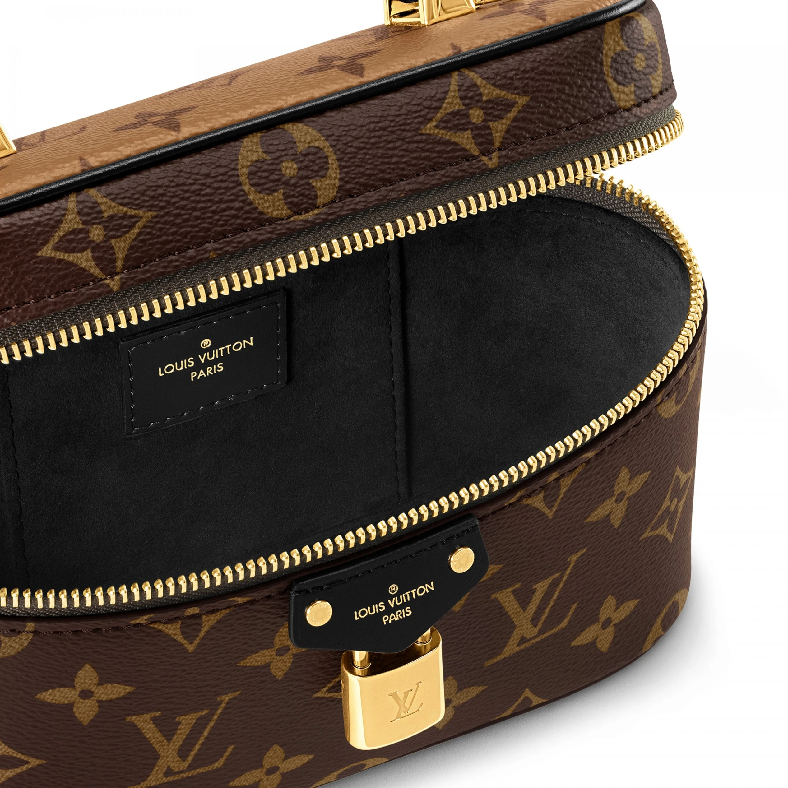 Mythick Louis Vuitton M47125 Vanity Chain Pouch Monogram