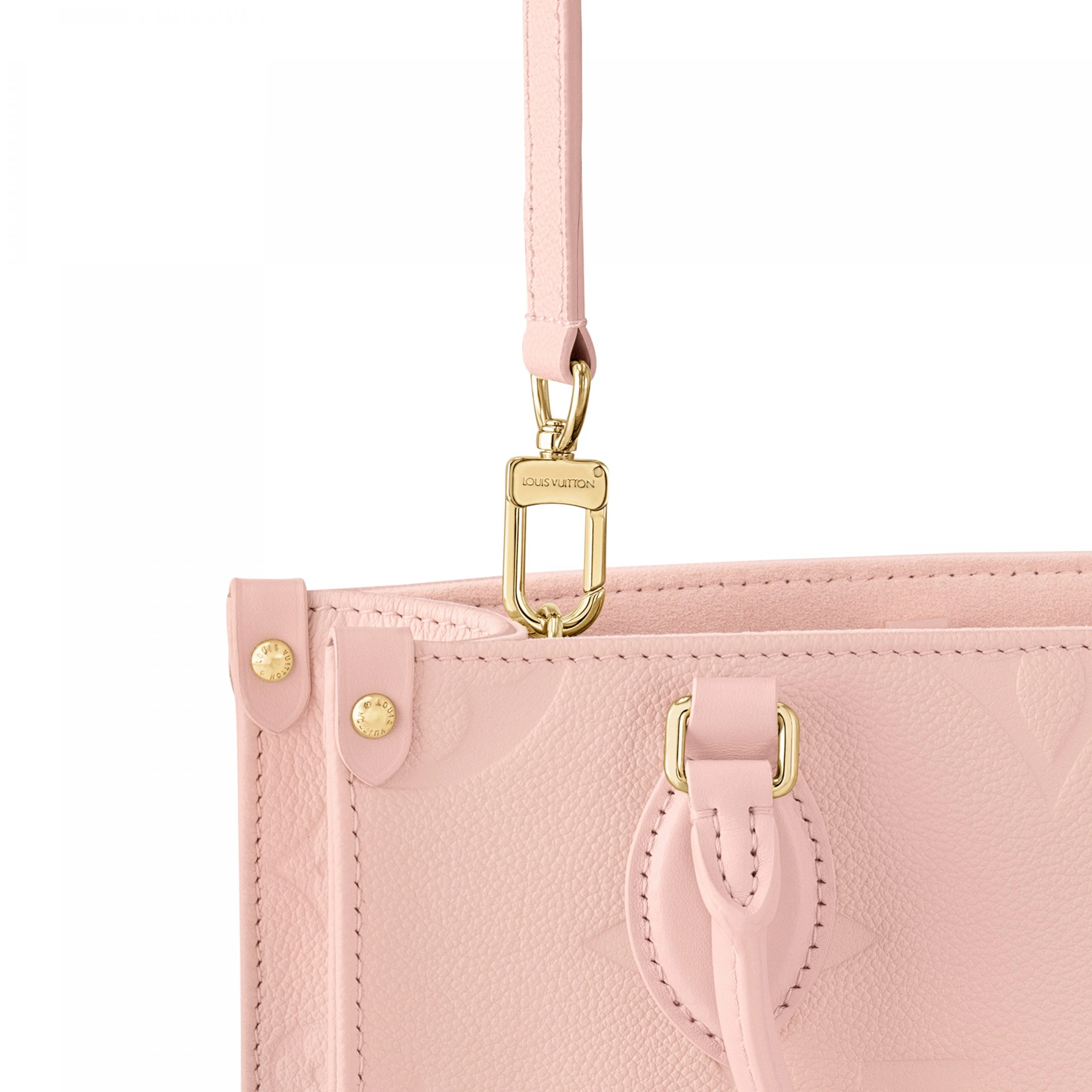 Top lv Louis Vuitton M47135 OnTheGo PM Opal Pink